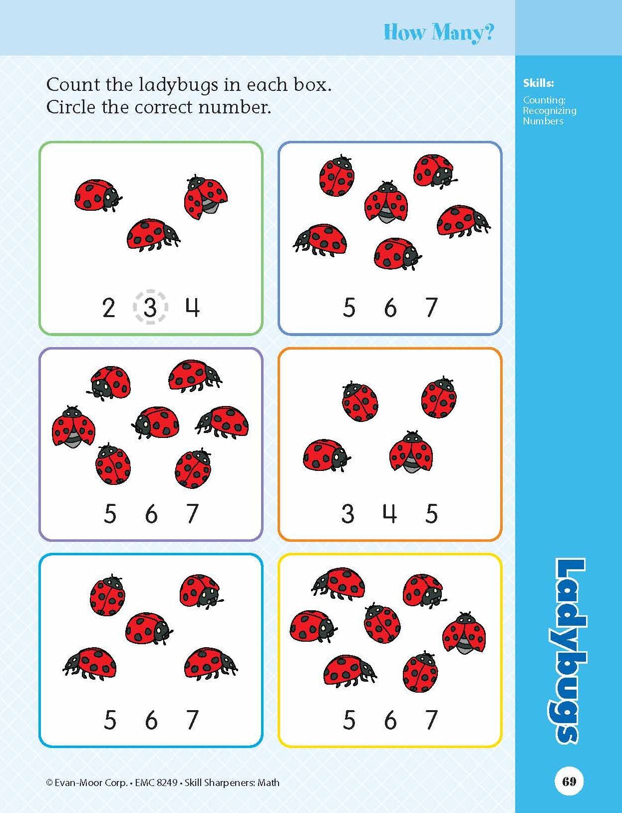 Skill Sharpeners: Math, Grade Prek