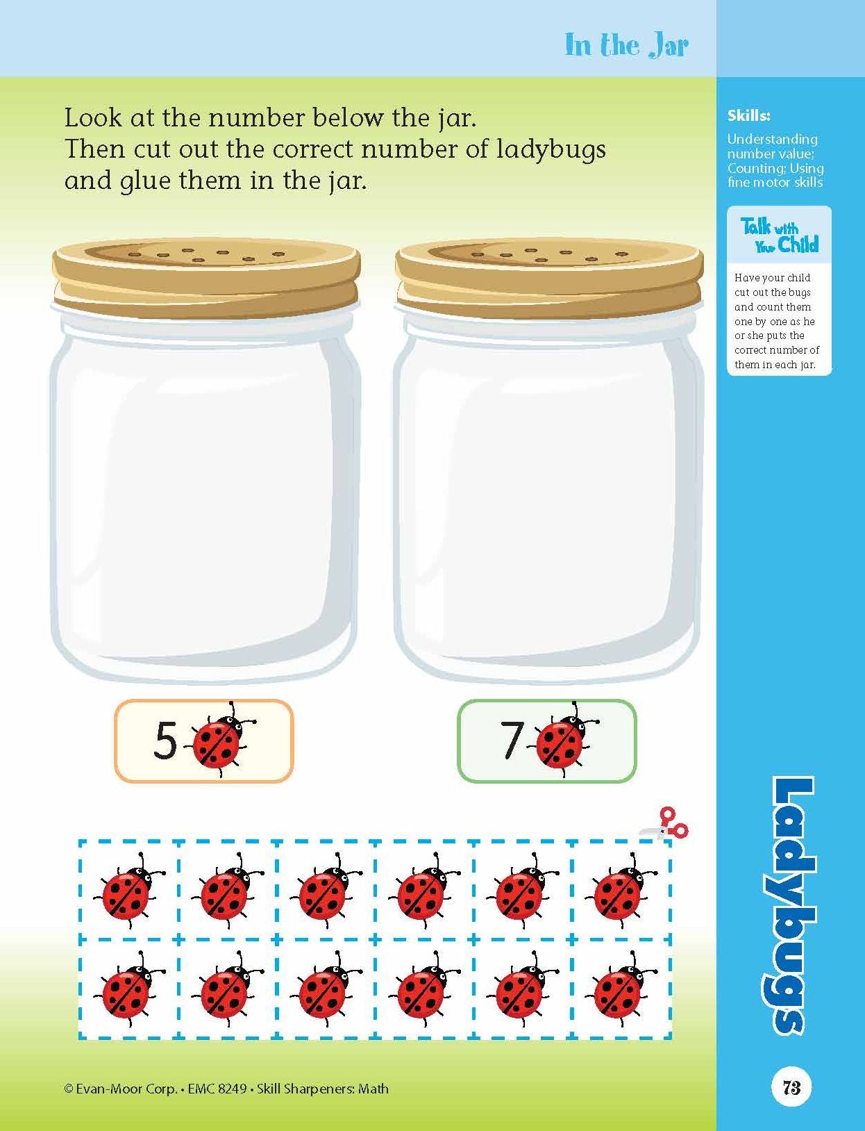 Skill Sharpeners: Math, Grade Prek
