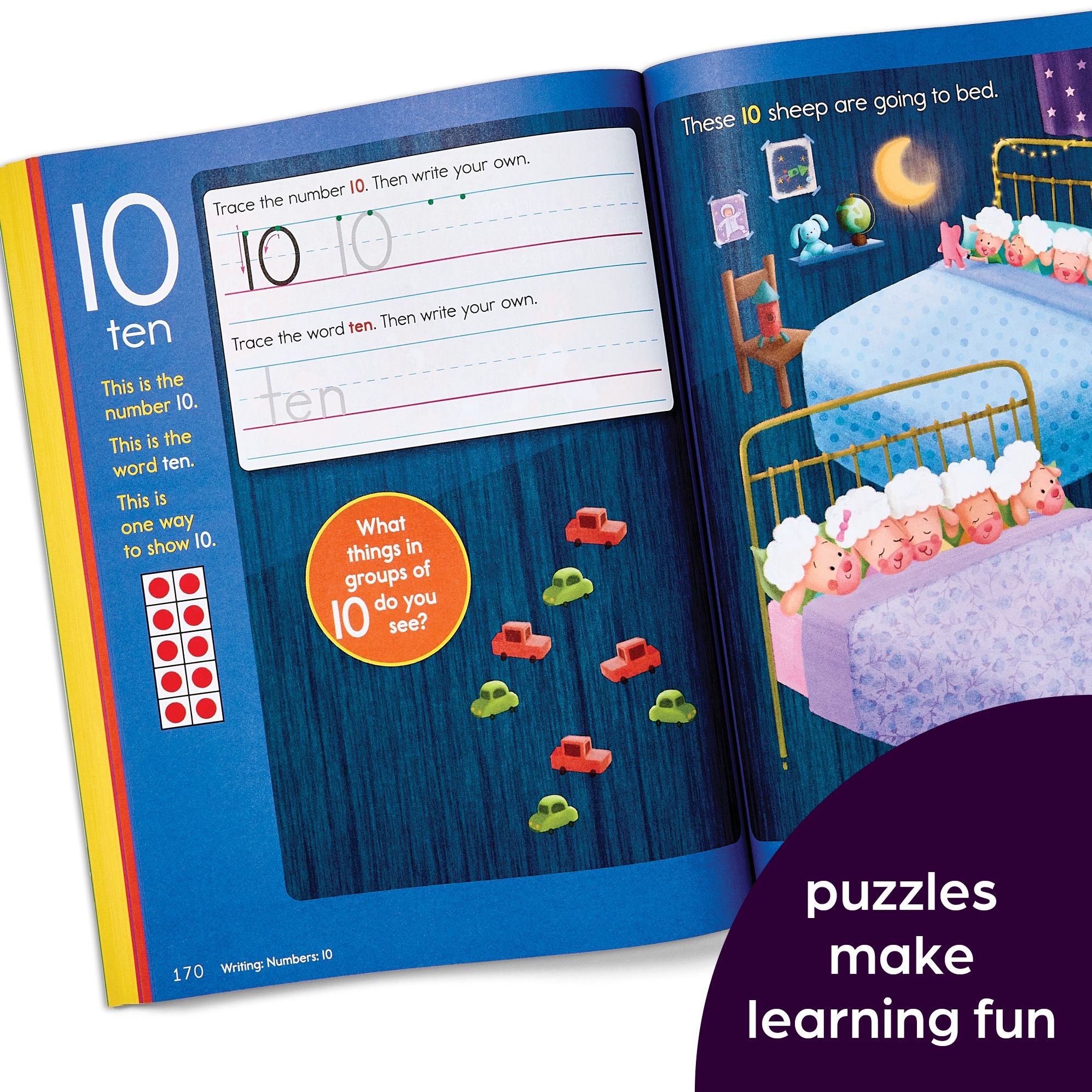 Kindergarten Big Fun Workbook: Prep Workbook with Kindergarten Learning Activities Featuring Tracing Worksheets, Alphabet Practice, Math Activities and Puzzles
