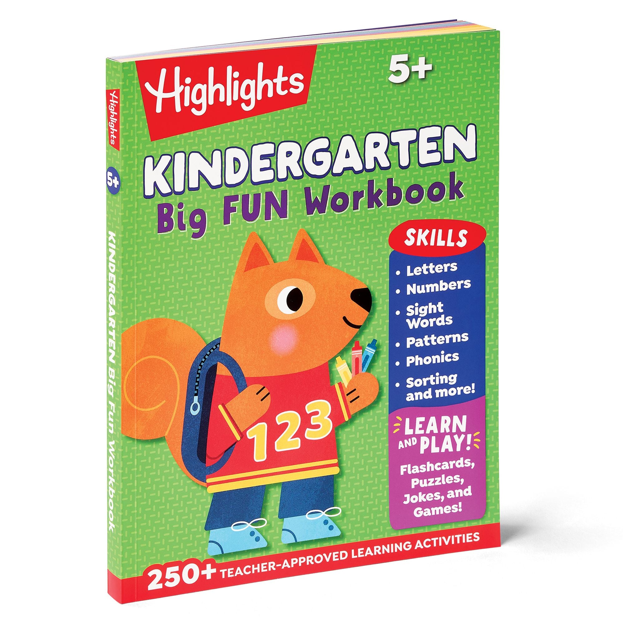 Kindergarten Big Fun Workbook: Prep Workbook with Kindergarten Learning Activities Featuring Tracing Worksheets, Alphabet Practice, Math Activities and Puzzles