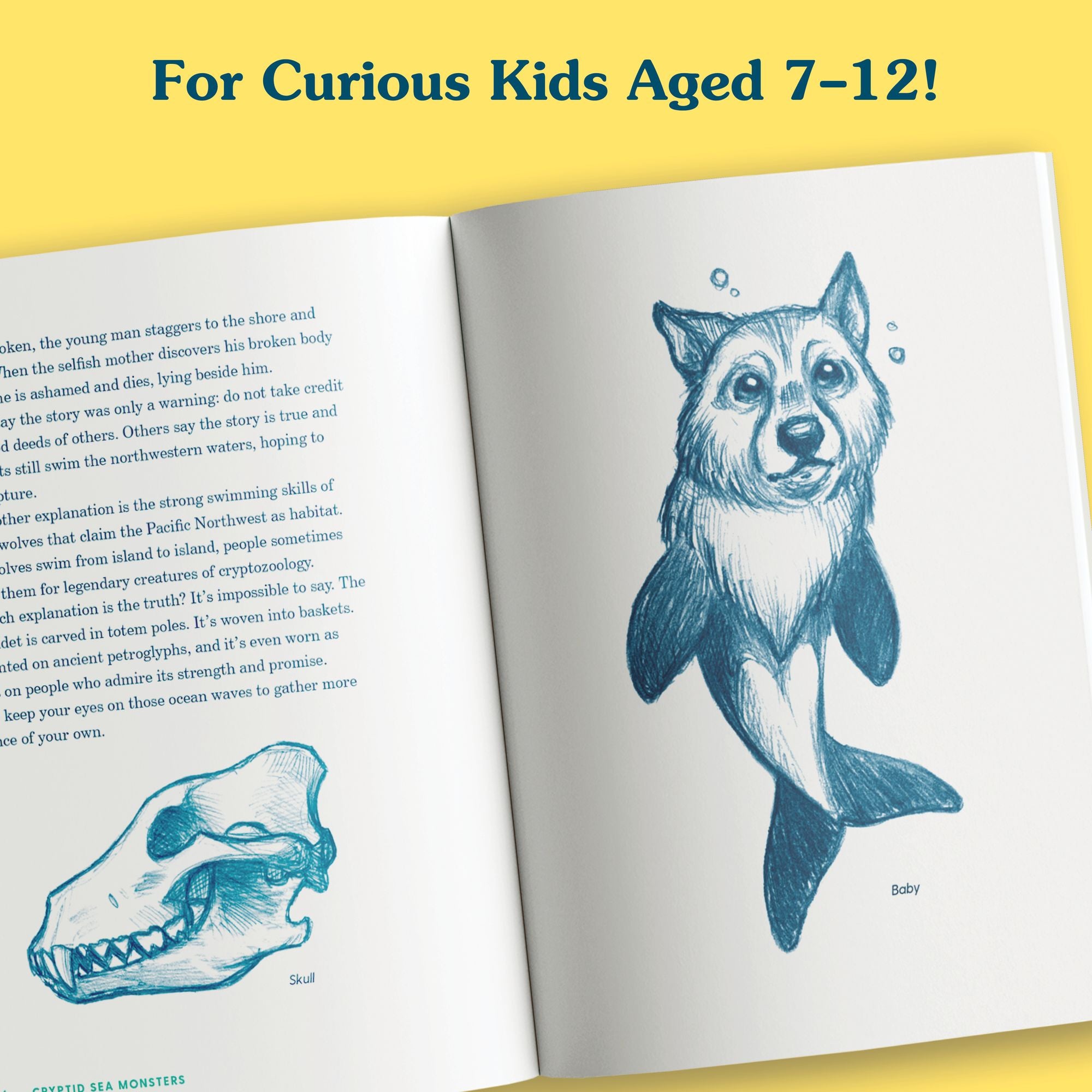 Cryptid Sea Monsters: A Field Guide to 50 Fascinating Beasts