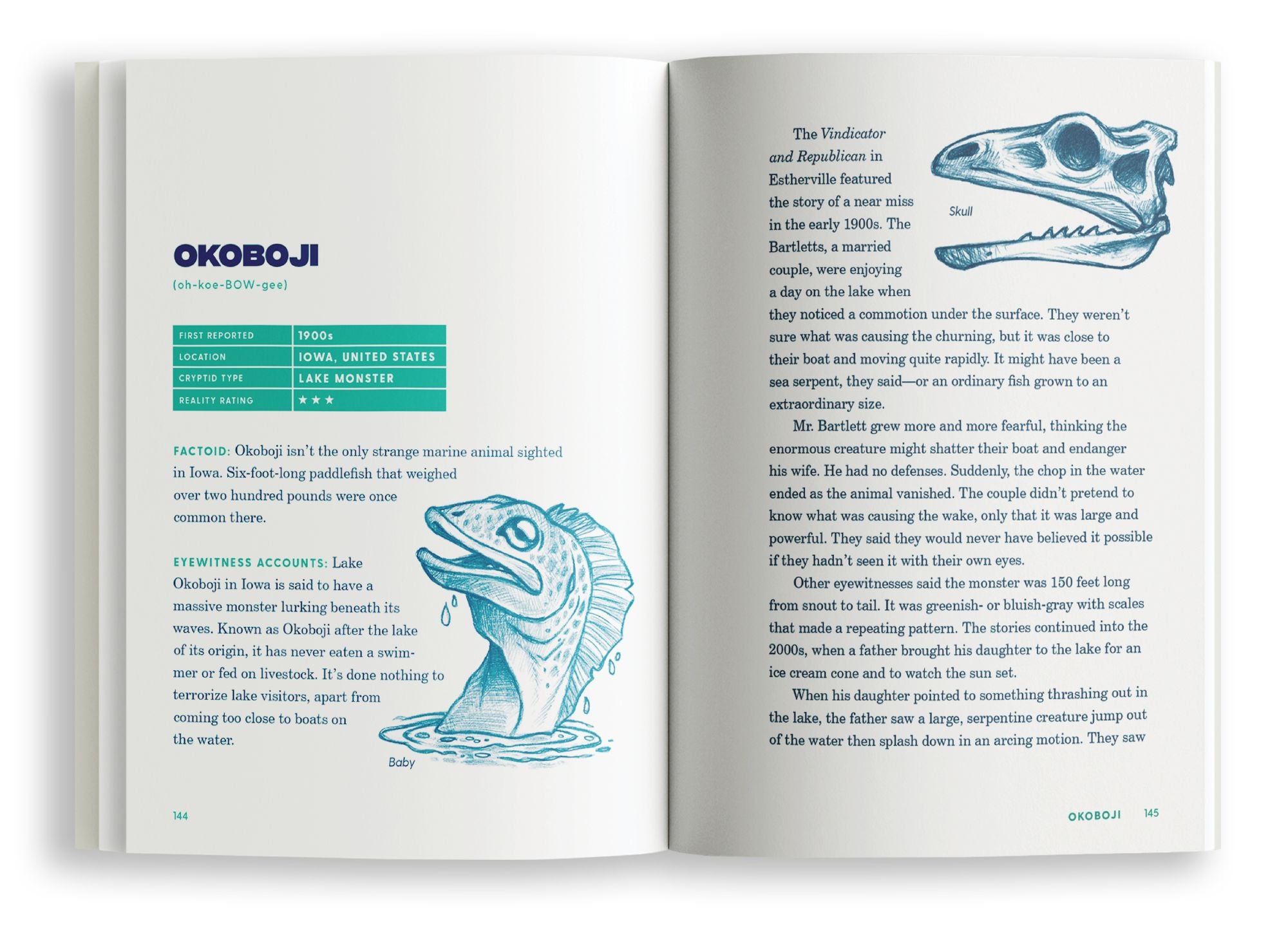 Cryptid Sea Monsters: A Field Guide to 50 Fascinating Beasts