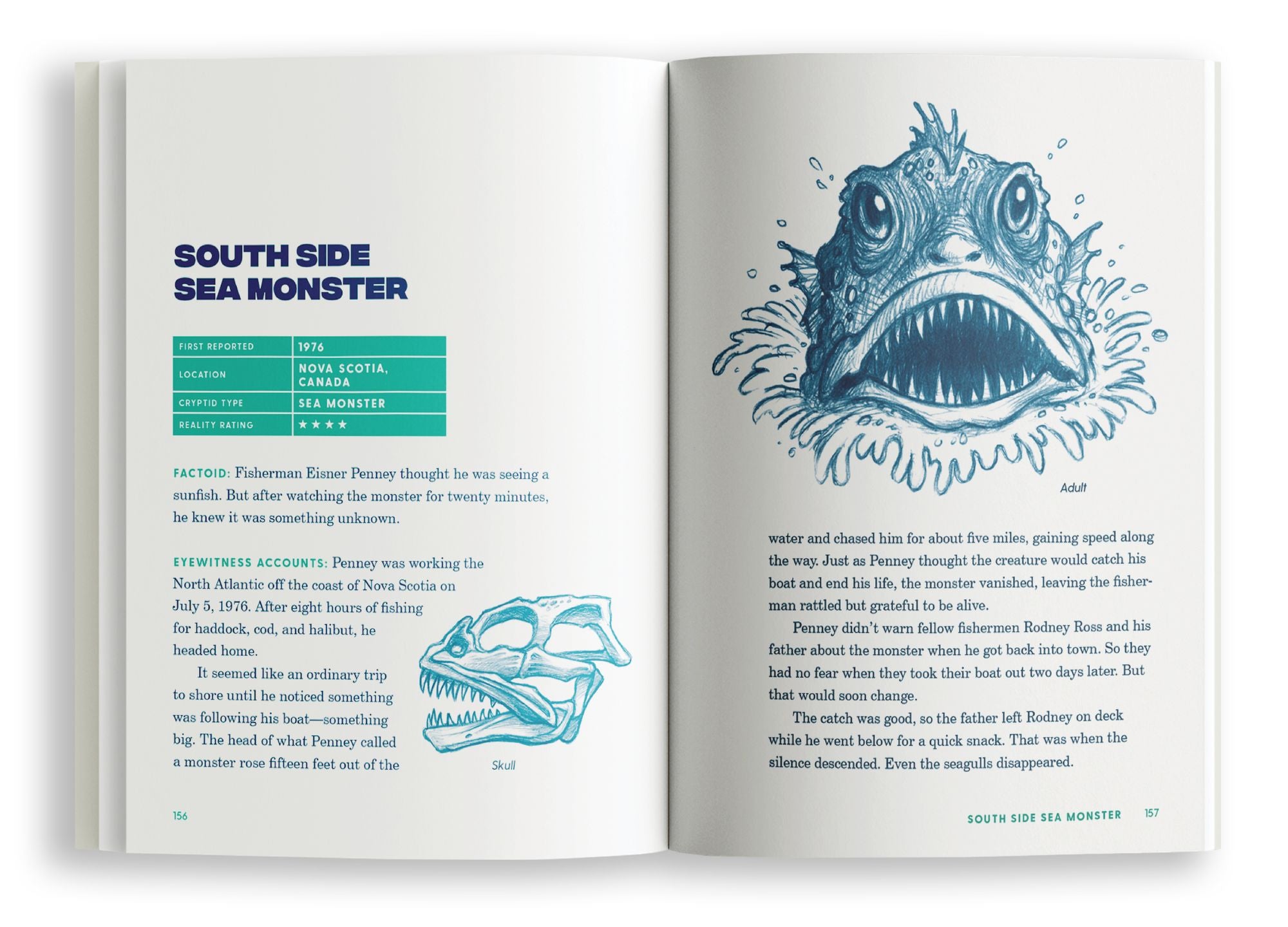 Cryptid Sea Monsters: A Field Guide to 50 Fascinating Beasts
