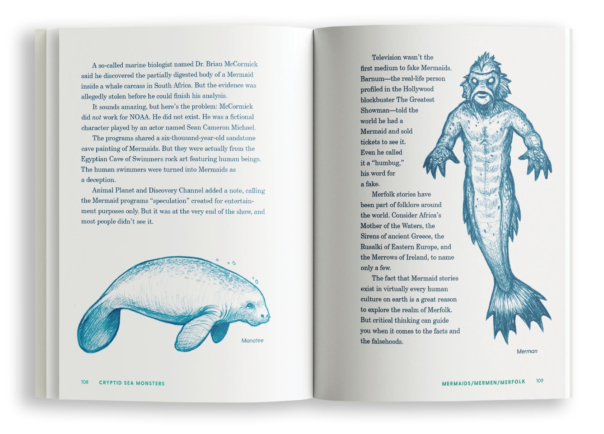 Cryptid Sea Monsters: A Field Guide to 50 Fascinating Beasts