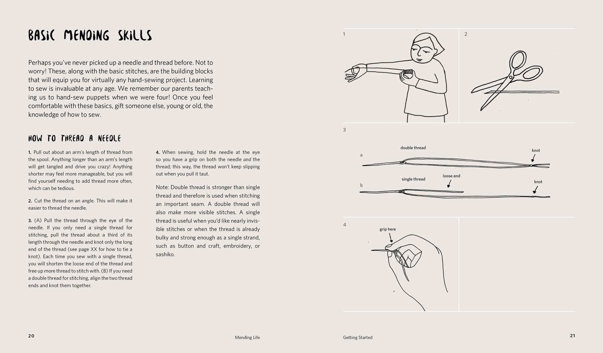 Mending Life: A Handbook for Repairing Clothes and Hearts (and Patching to Practice Sustainable Fashion and Fix the Clothes You Love)
