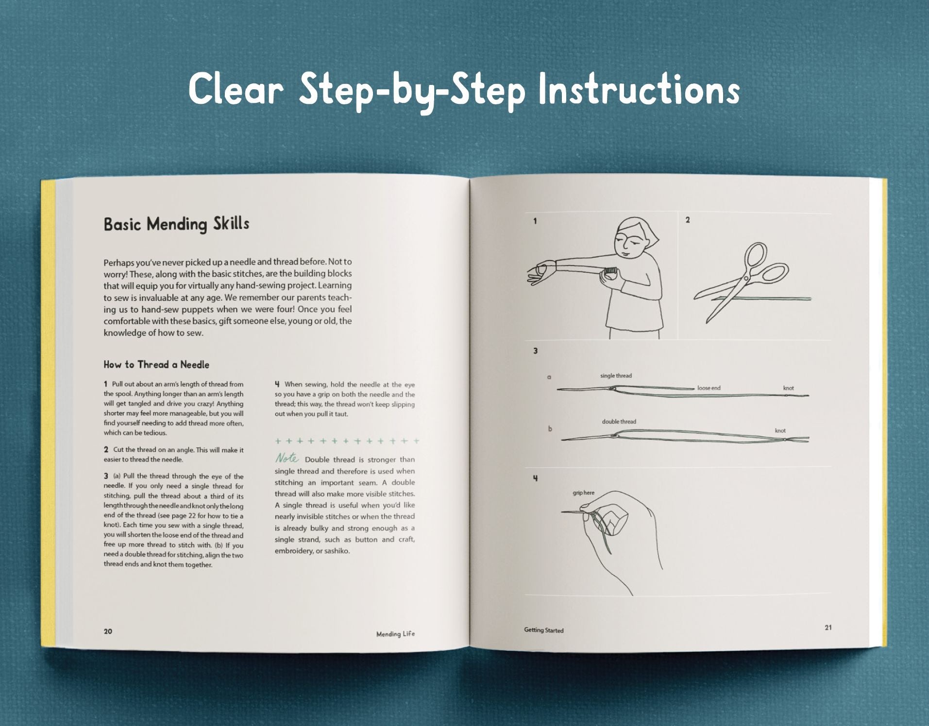 Mending Life: A Handbook for Repairing Clothes and Hearts (and Patching to Practice Sustainable Fashion and Fix the Clothes You Love)