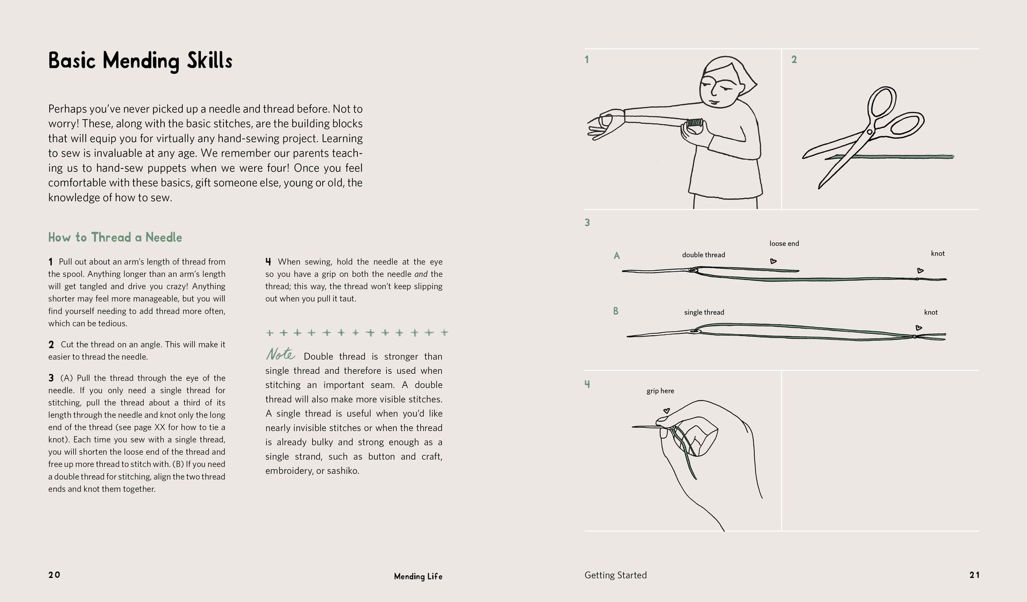 Mending Life: A Handbook for Repairing Clothes and Hearts (and Patching to Practice Sustainable Fashion and Fix the Clothes You Love)