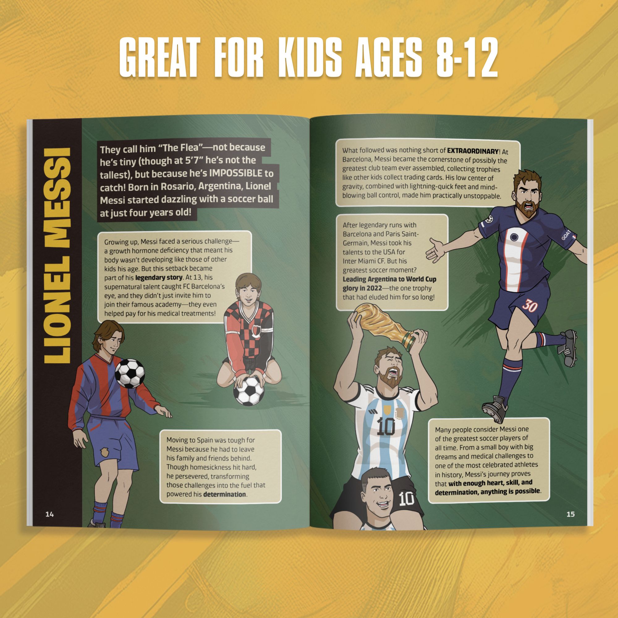 The Greatest Soccer Player of All Time: Thrilling Profiles of 12 Iconic Athletes Who Is Your GOAT?