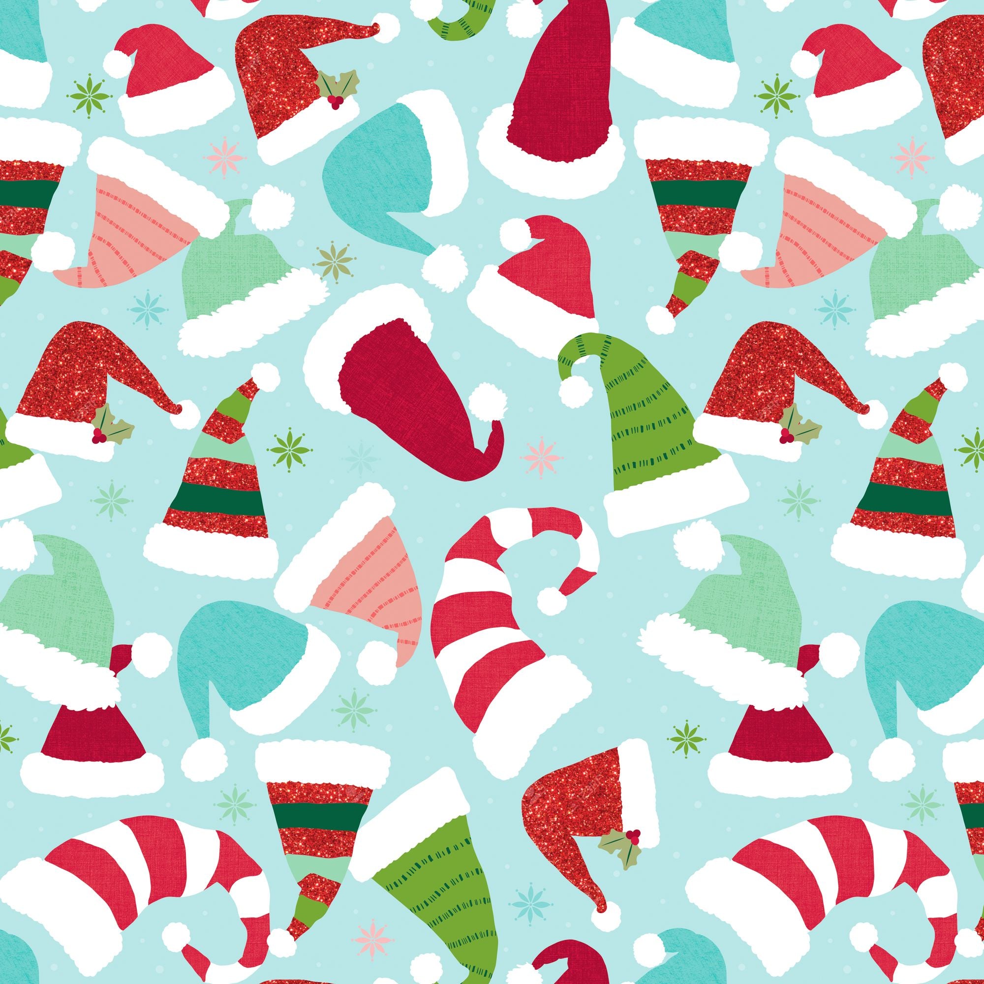 Hats Gift Wrap Jumbo Roll