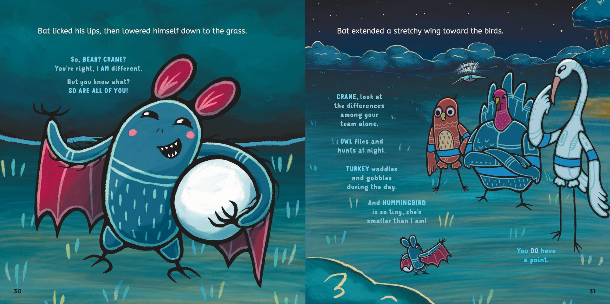 The Great Ball Game: How Bat Settles the Rivalry between the Animals and the Birds; A Circle Round Book