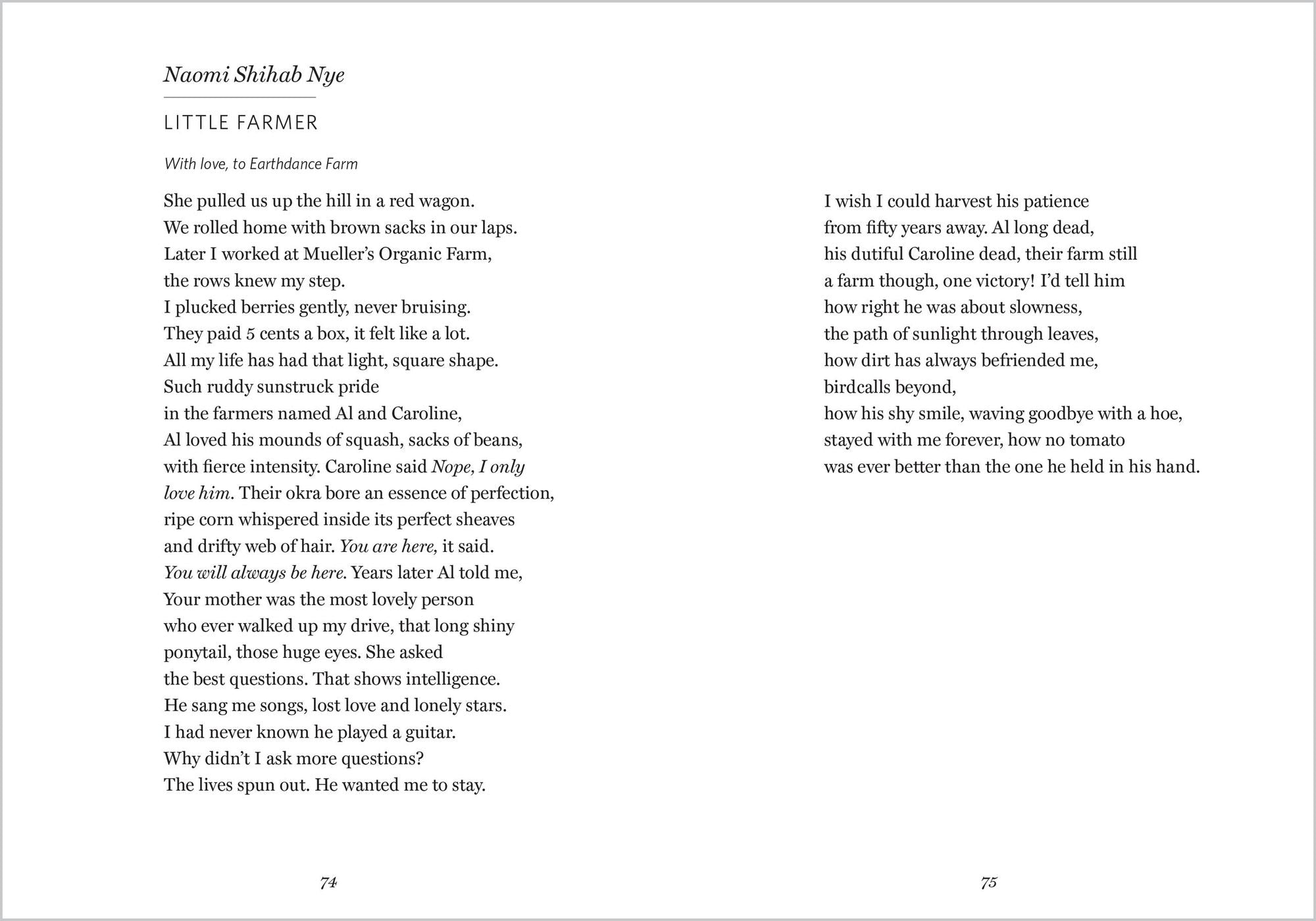 The Wonder of Small Things: Poems of Peace and Renewal