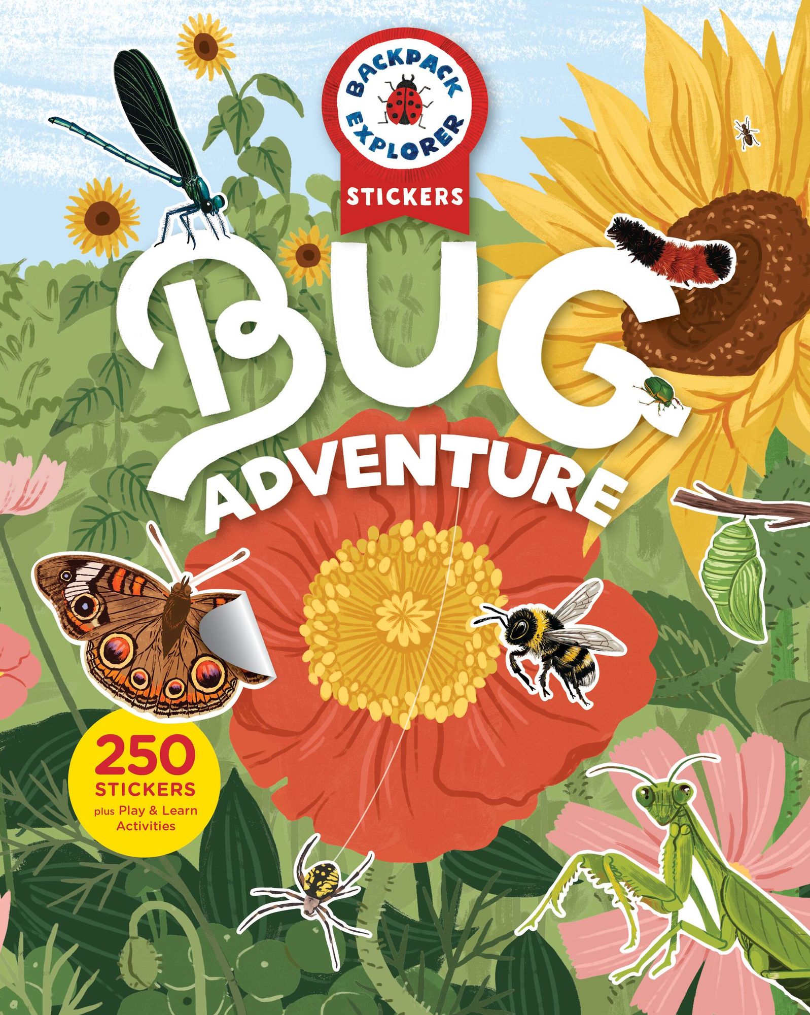 Backpack Explorer Stickers: Bug Adventure: 250 Stickers plus Play & Learn Activities
