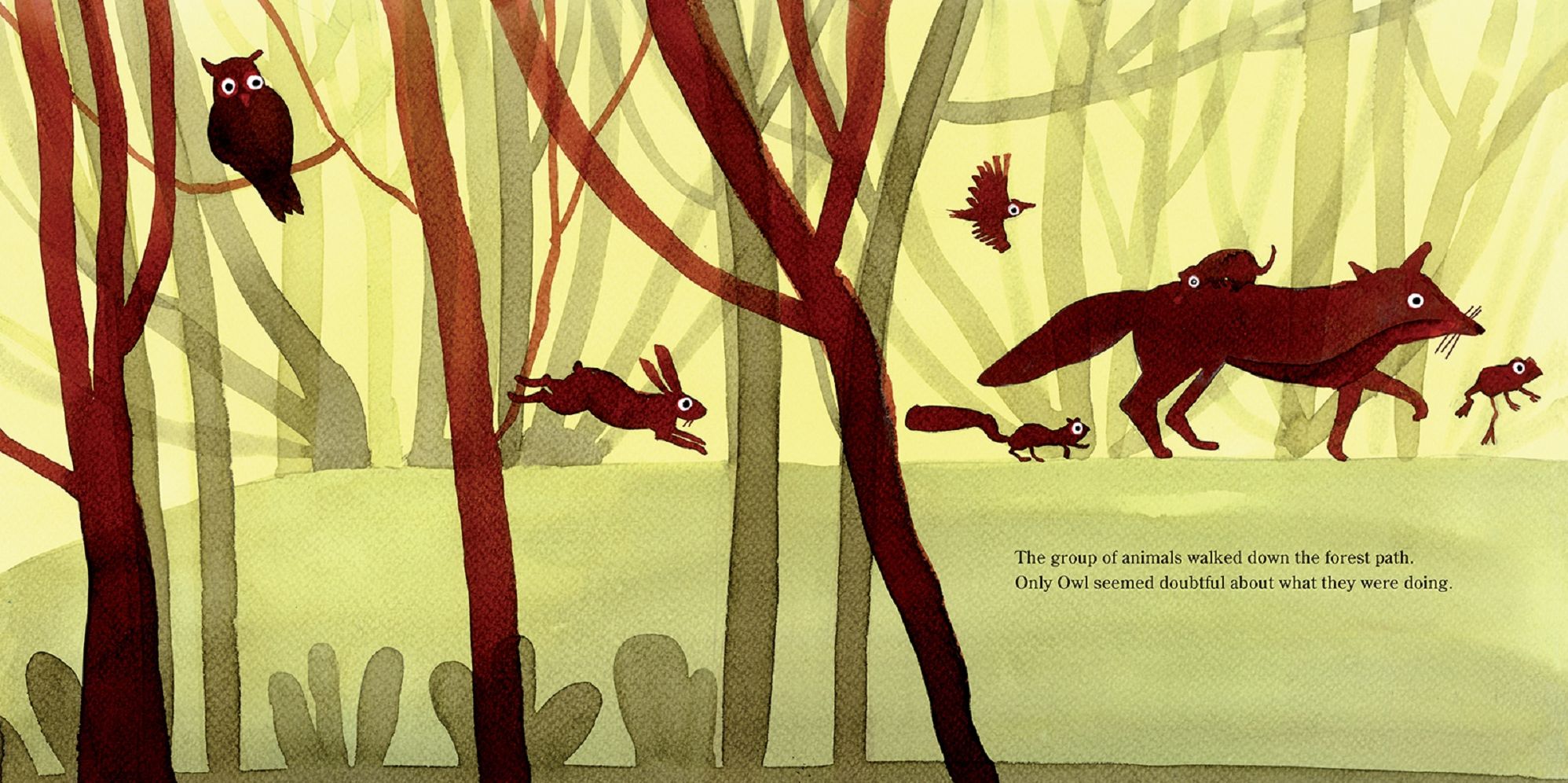 A Surprise in the Wood: A touching story of love and the true meaning of family.