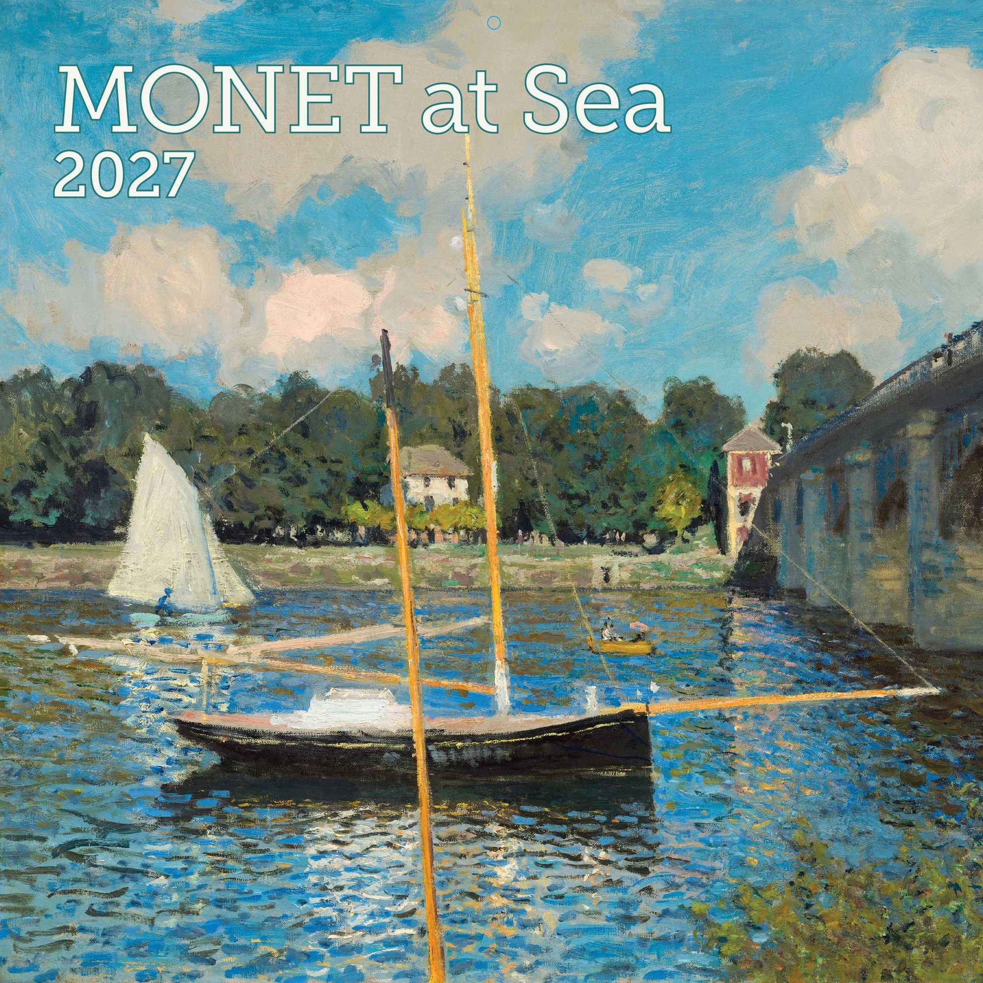 2027 Monet At Sea Wall Calendar