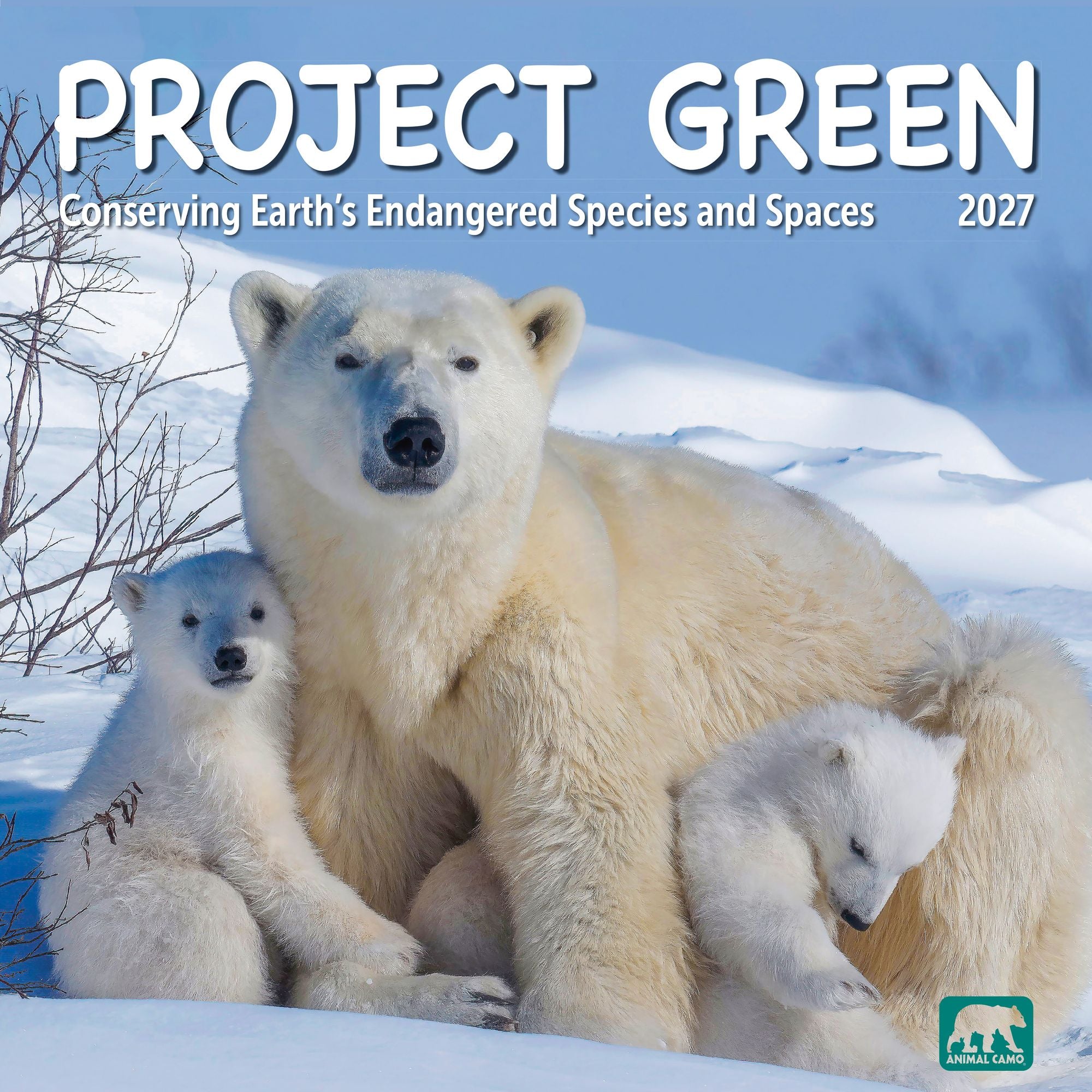 2027 Project Green Wall Calendar
