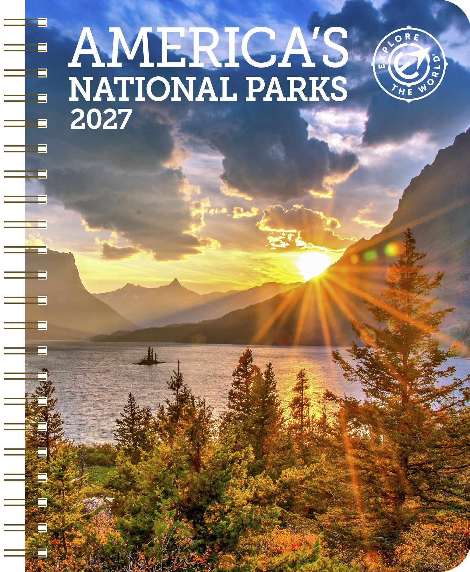 2027 America's National Parks Weekly Desk Planner