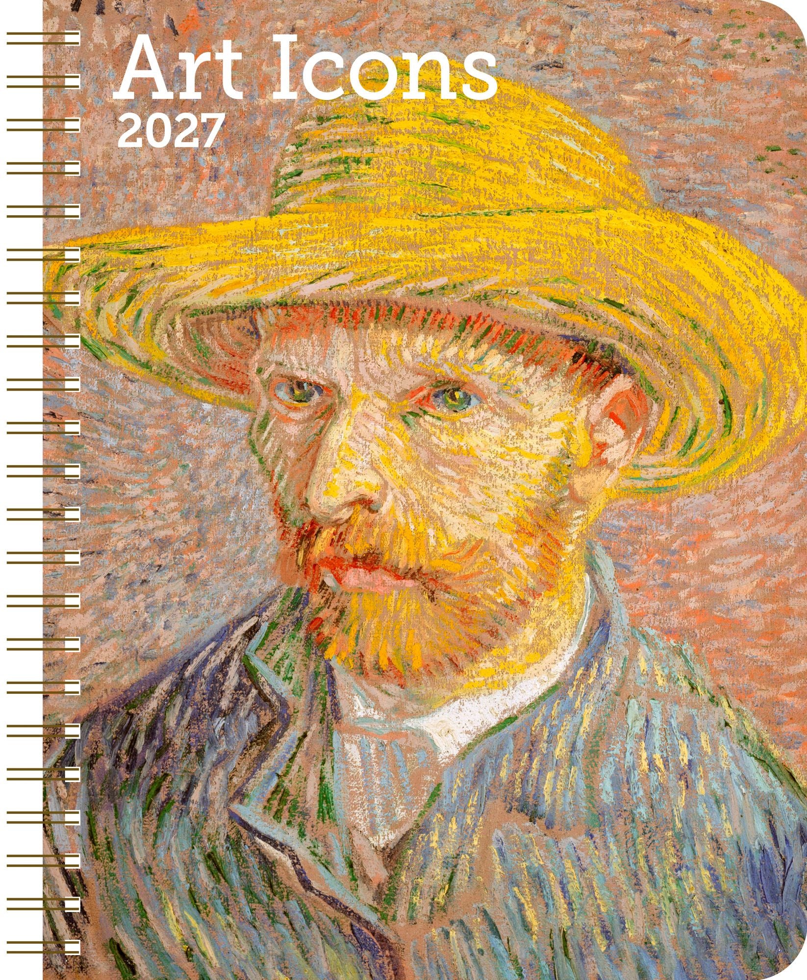2027 Art Icons Weekly Desk Planner
