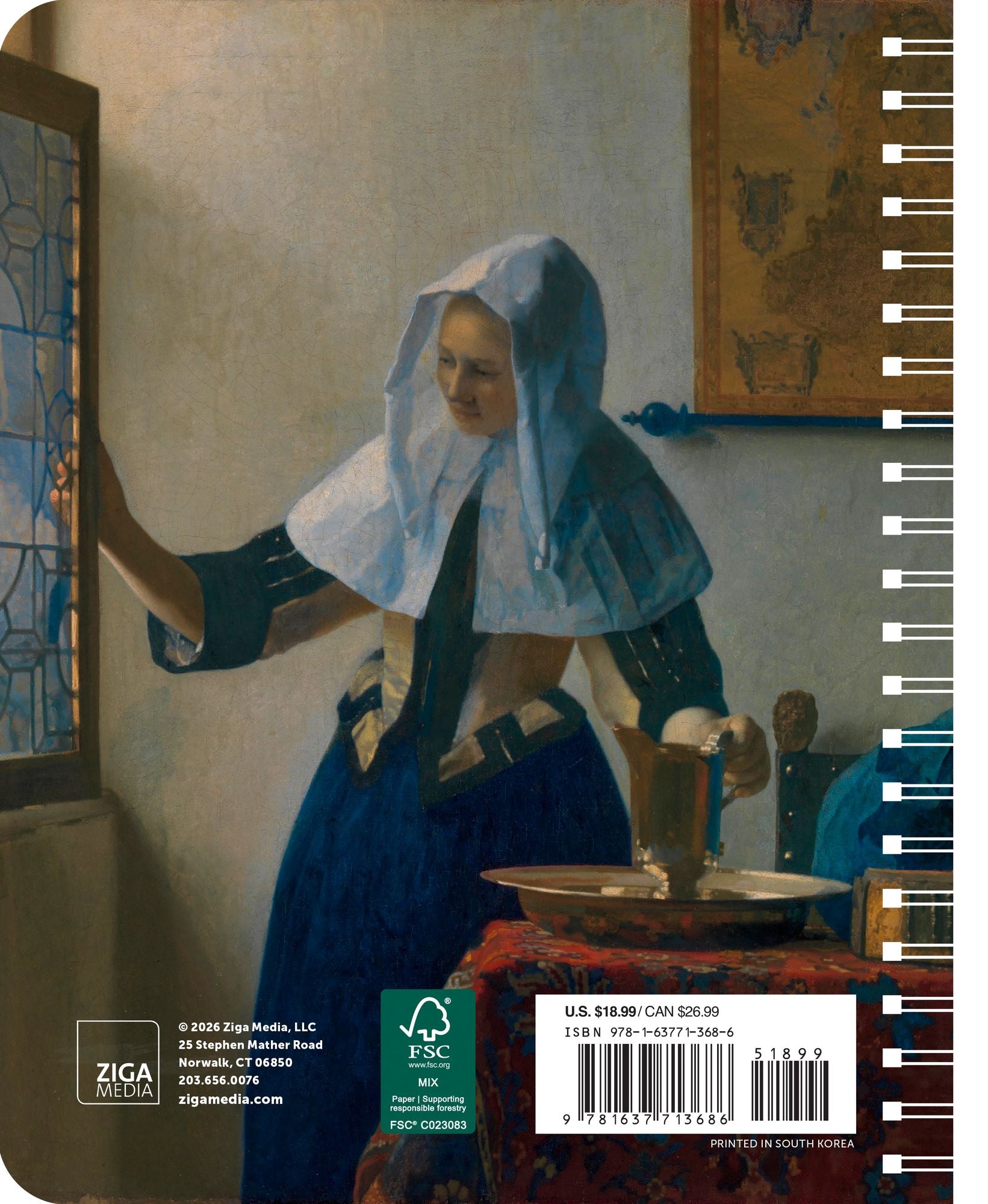 2027 Art Icons Weekly Desk Planner