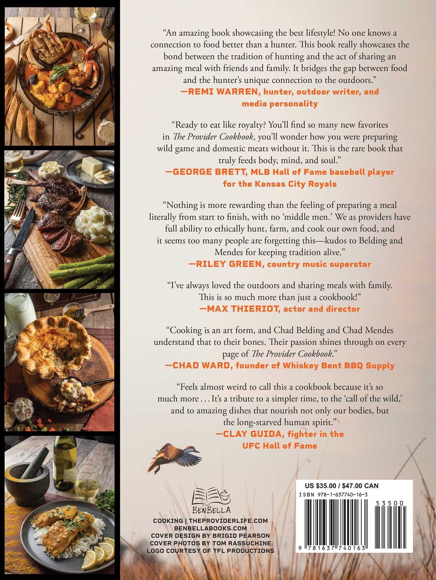 The Provider Cookbook: Fish and Game Recipes for Eating Wild and Living Off the Land