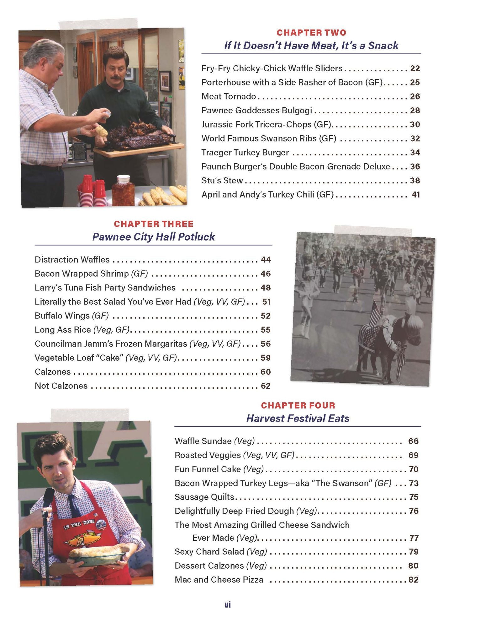 The Parks and Recreation: Official Cookbook