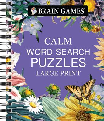 Brain Games Large Print Calm Word Search