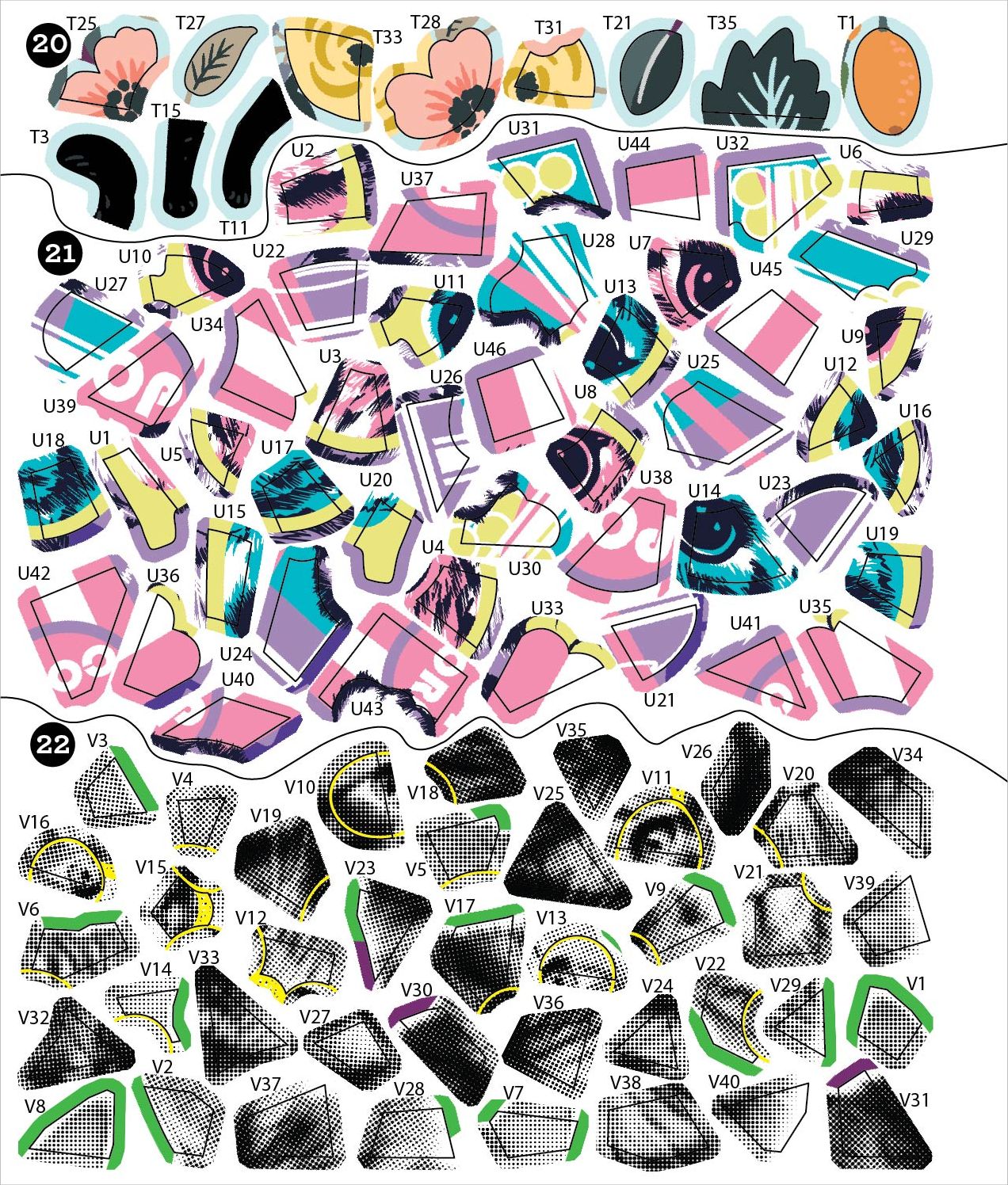 Sticker By Number Cats