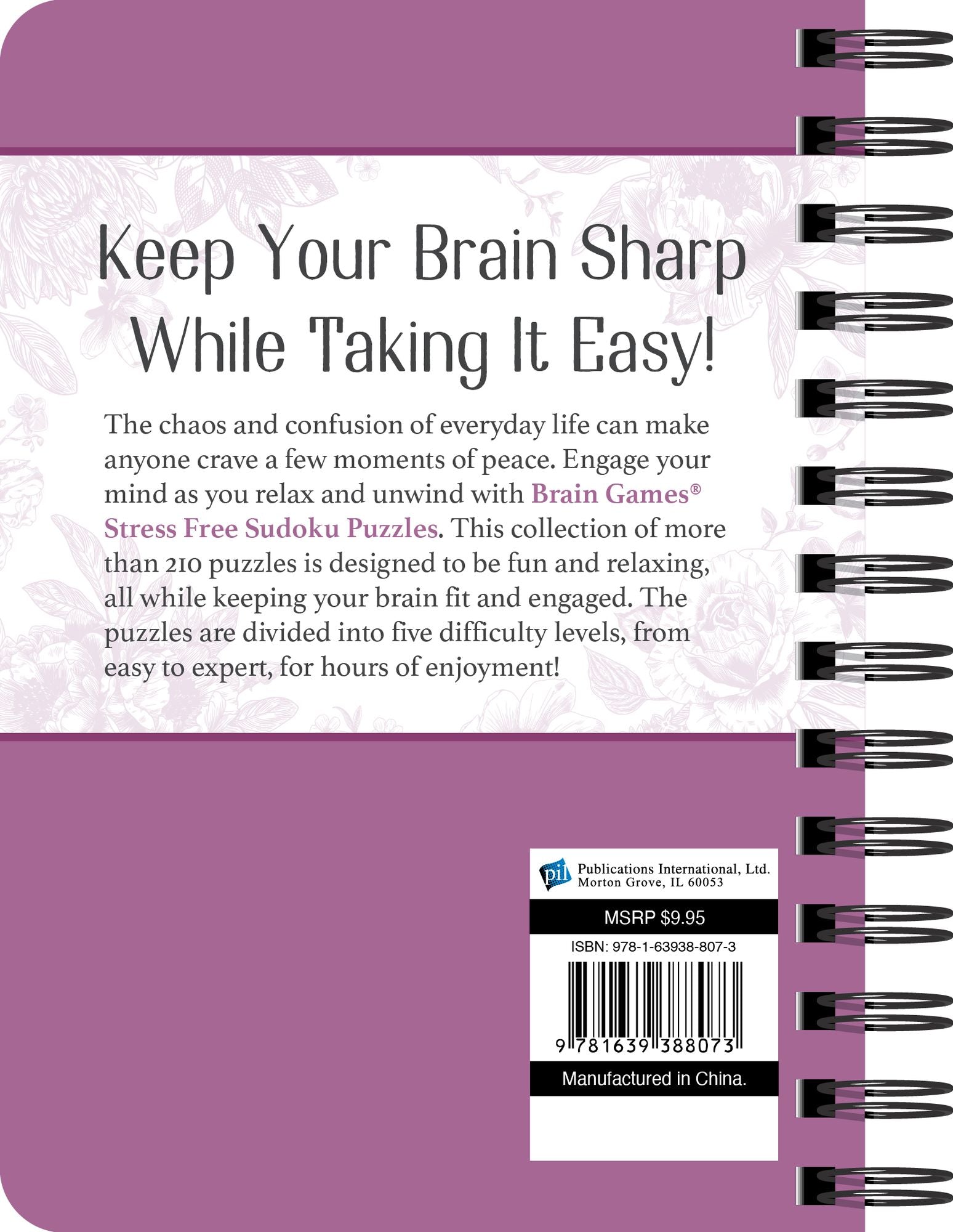 Mini Brain Games Stress Free Sudoku