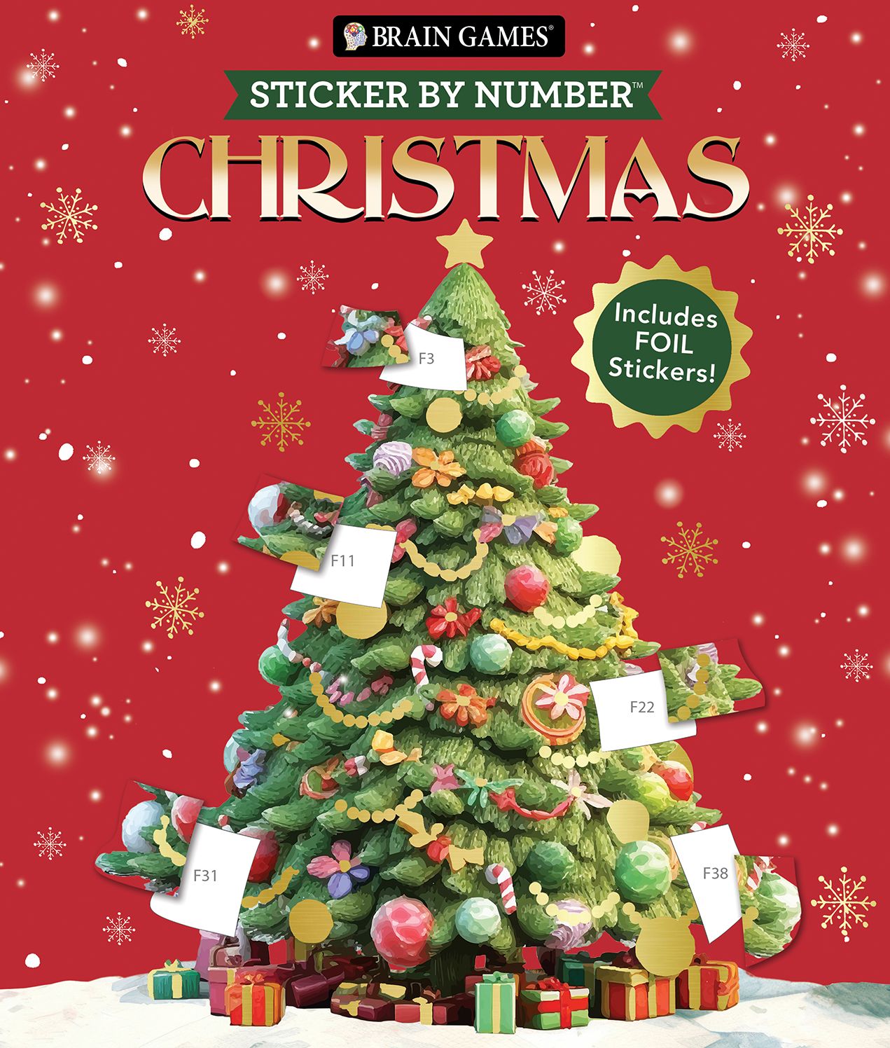 Sticker By Number Christmas Tree