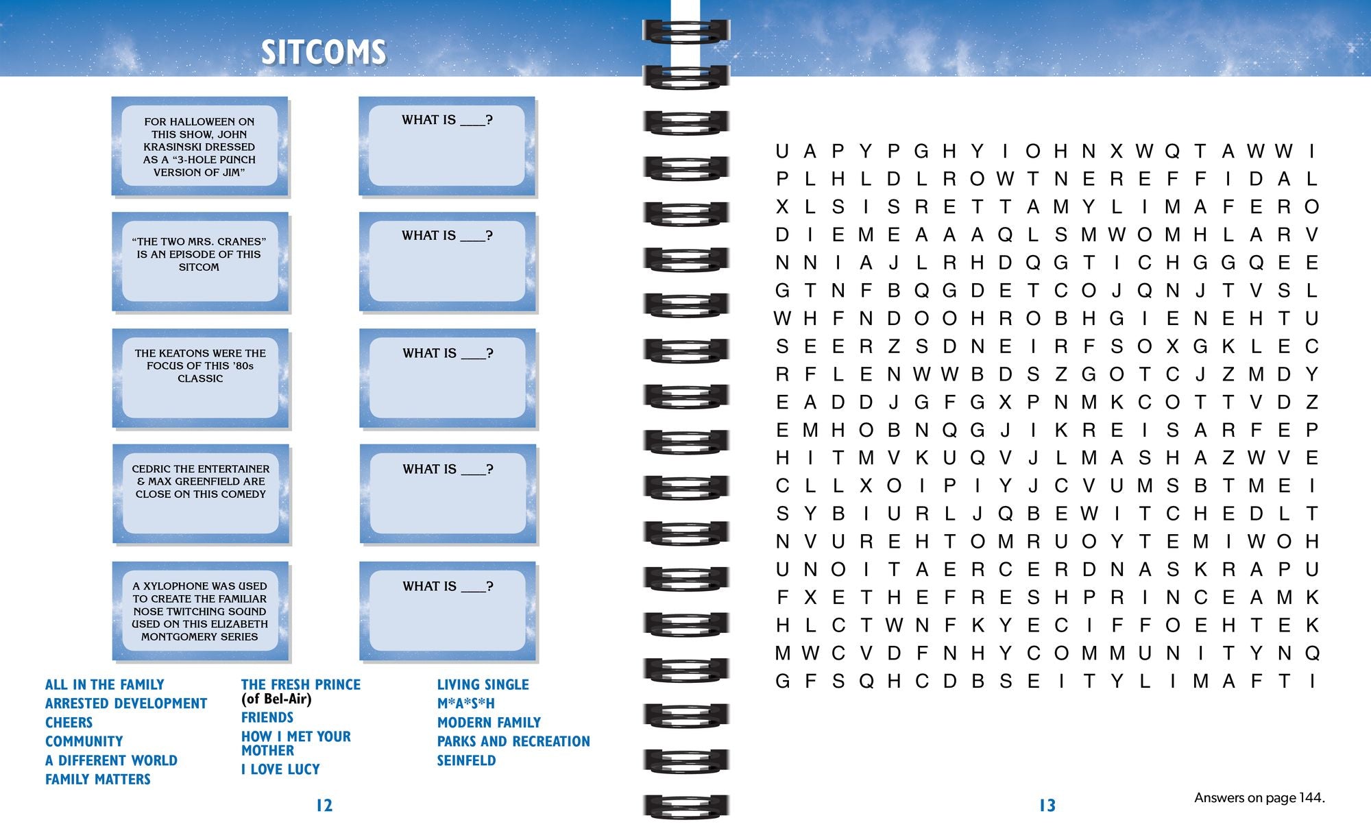Brain Games Jeopardy Get a Clue! Word Search