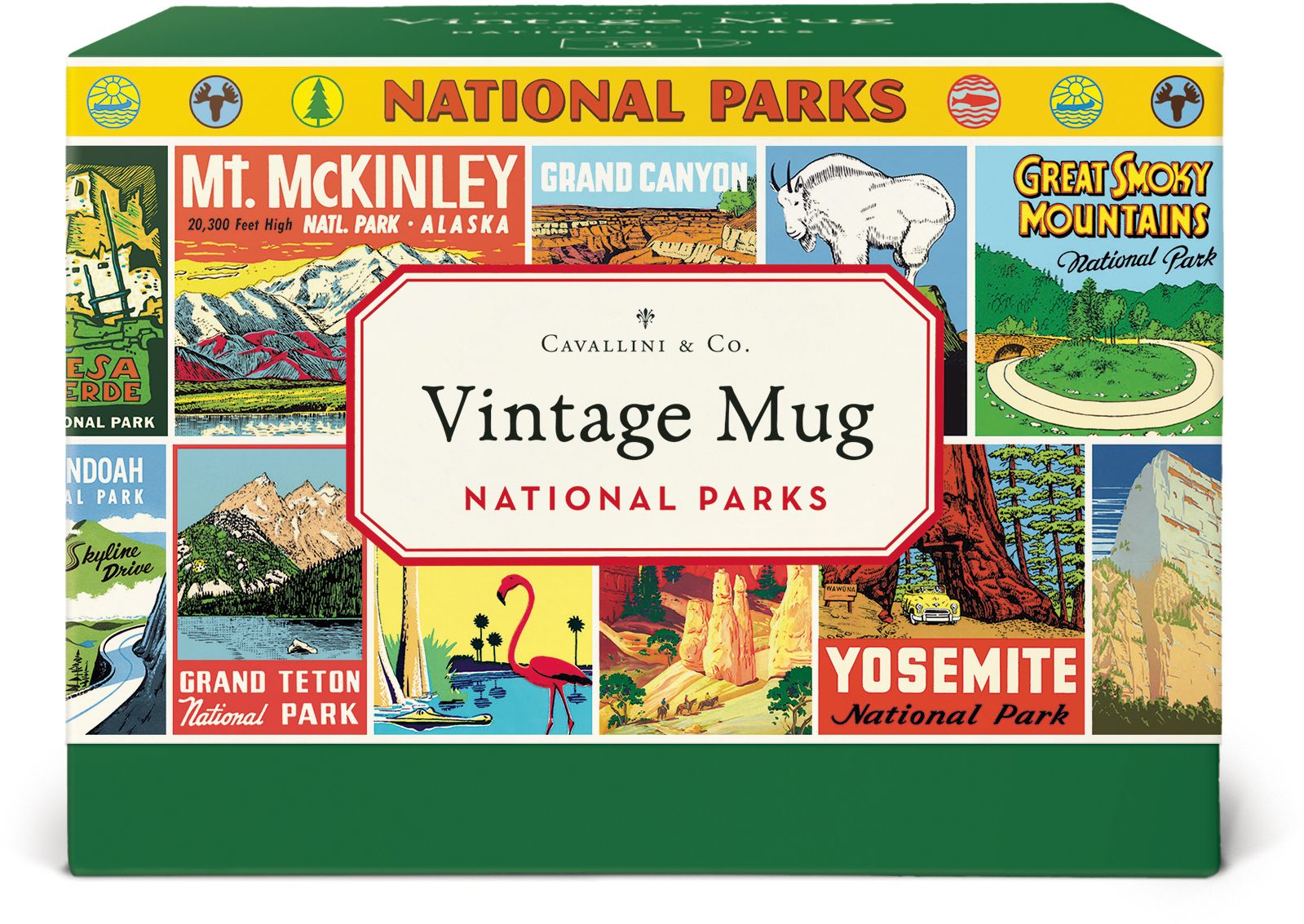 Cavallini & Co. National Parks Mug