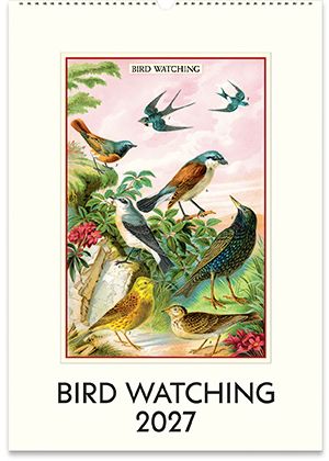 2027 Bird Watching Wall Calendar