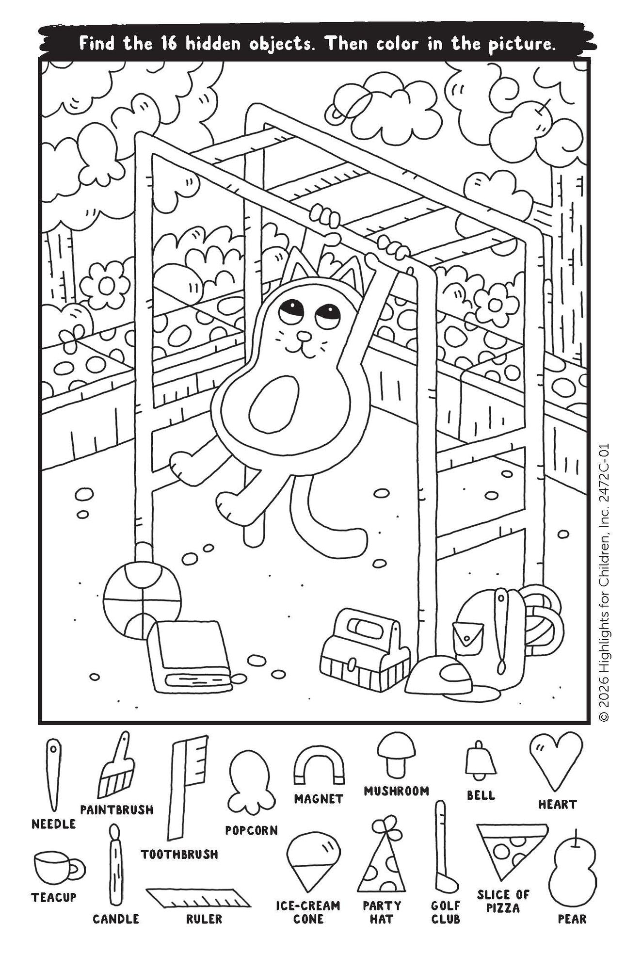 Color-In Stickers and Puzzles! Silly Snackimals: Deliciously Cute Hidden Pictures Puzzles and Sticker Activity Book with Color-In Animal and Snack Stickers, On-the-Go Puzzles for Kids 6-9