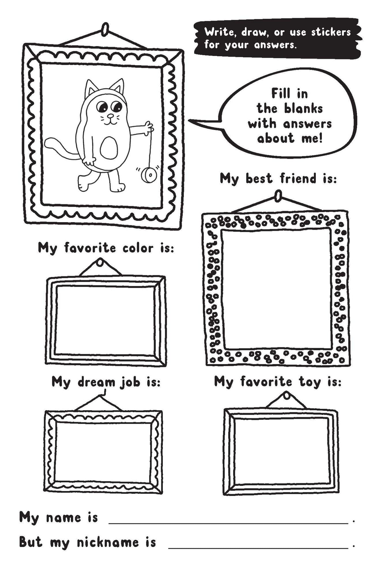 Color-In Stickers and Puzzles! Silly Snackimals: Deliciously Cute Hidden Pictures Puzzles and Sticker Activity Book with Color-In Animal and Snack Stickers, On-the-Go Puzzles for Kids 6-9