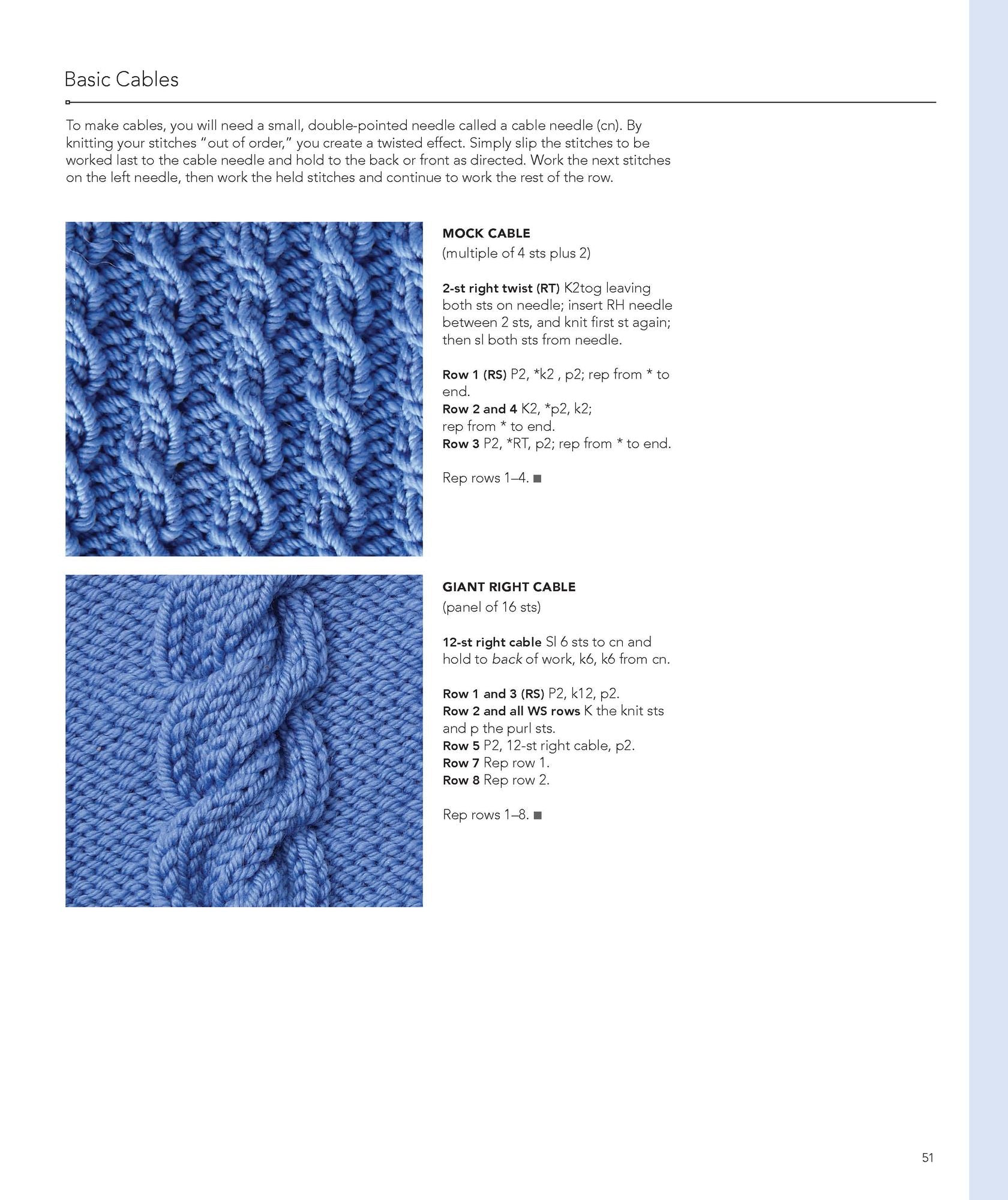 Vogue® Knitting The Learn-to-Knit Book