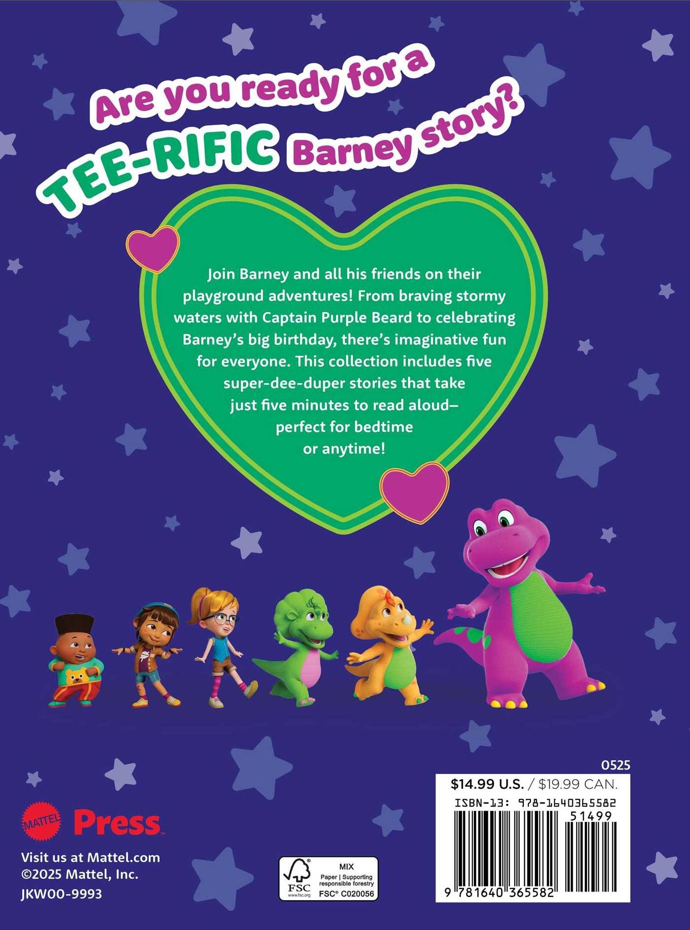 Barney: 5-Minute Stories