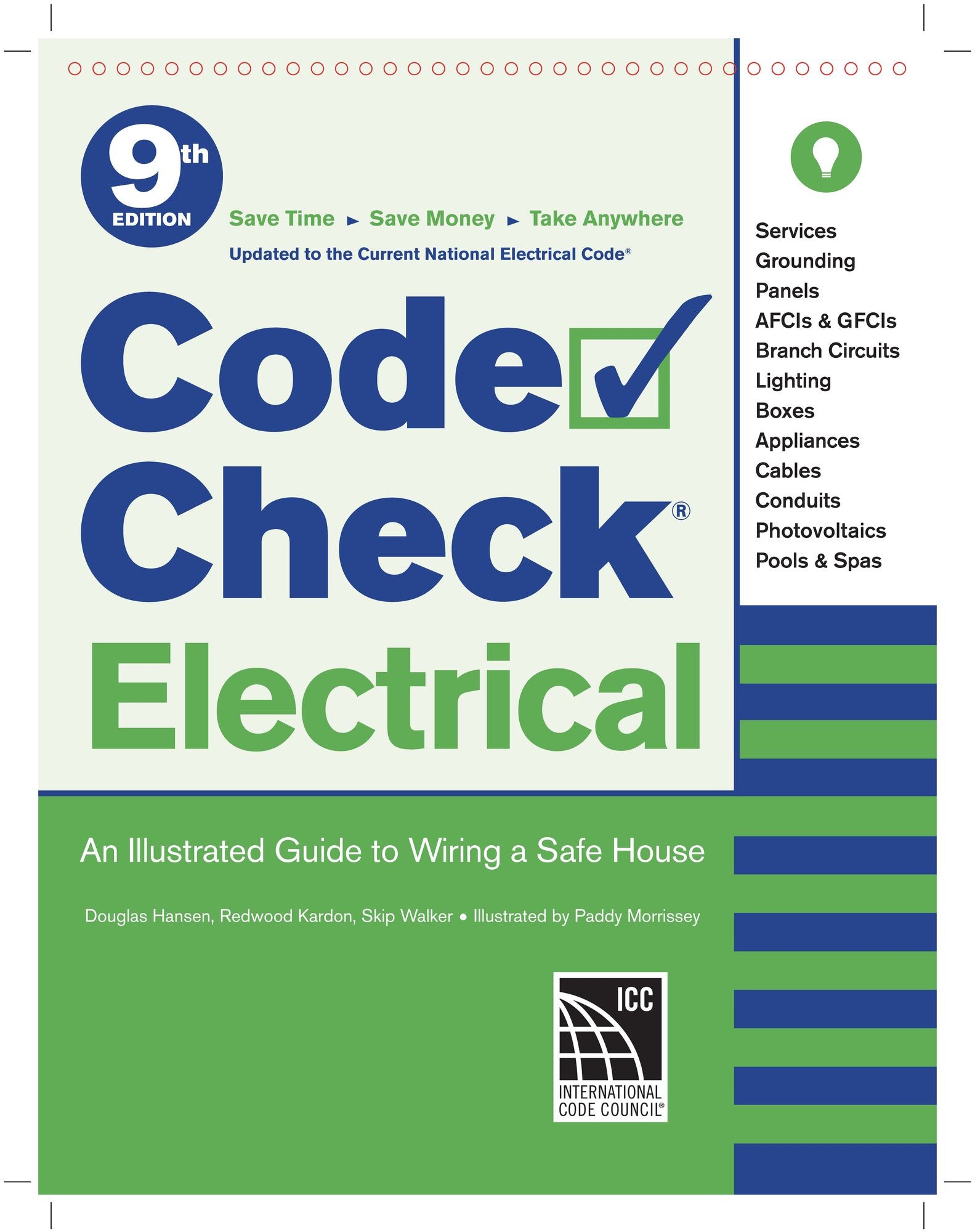 Code Check Electrical 9th Edition: An Illustrated Guide to Wiring a Safe House