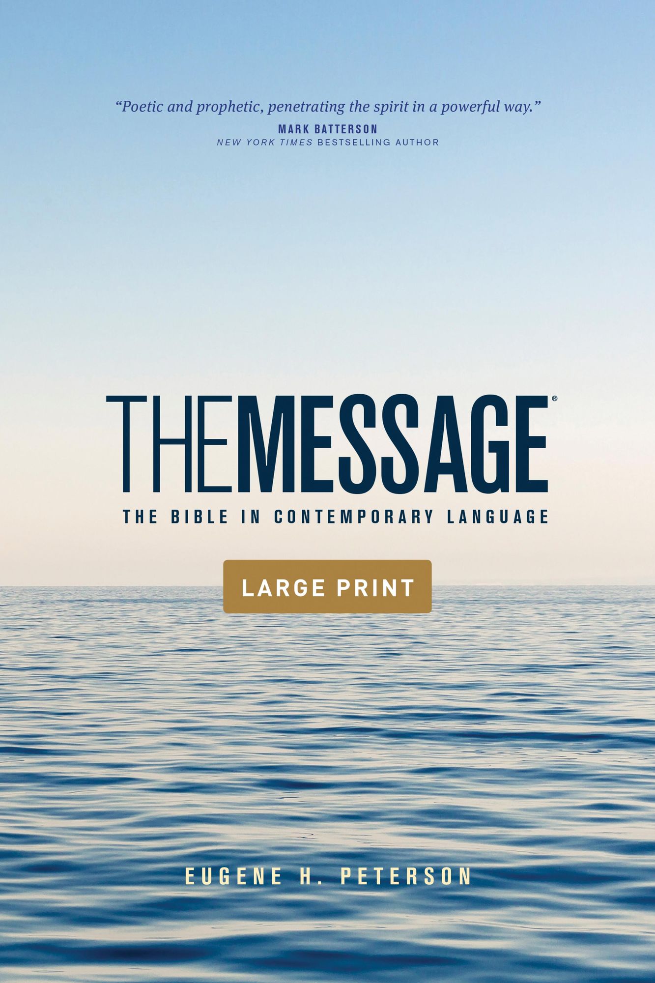 The Message Outreach Bible, Large Print (Softcover): The Bible in Contemporary Language