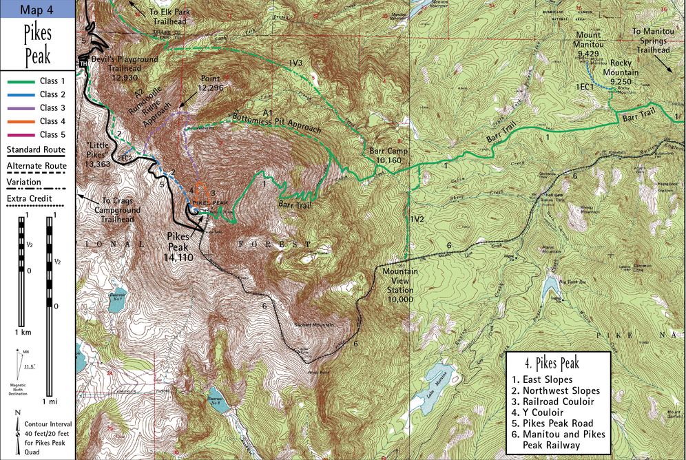 Colorado's Fourteeners: From Hikes to Climbs