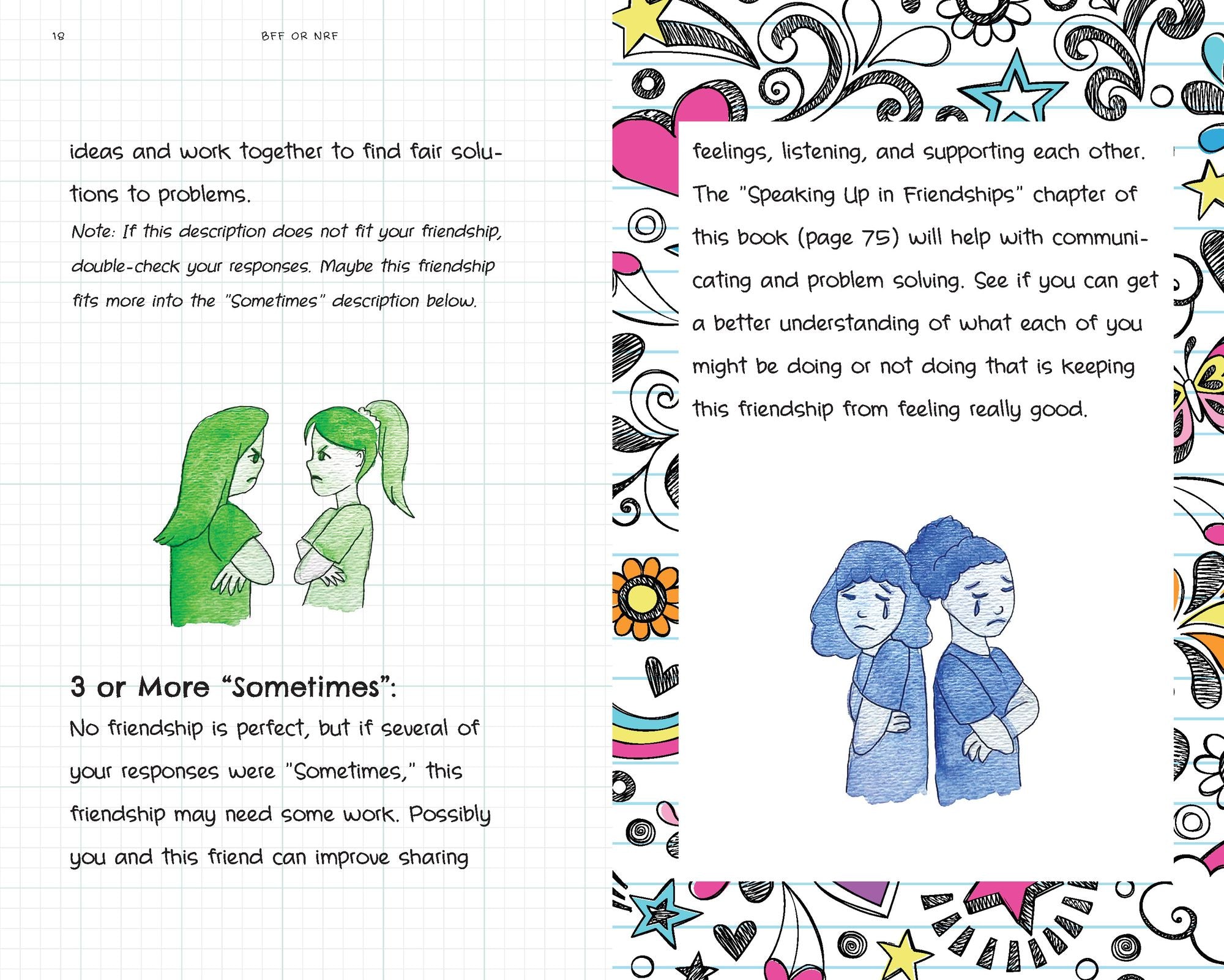BFF or NRF (Not Really Friends): A Girl's Guide to Happy Friendships