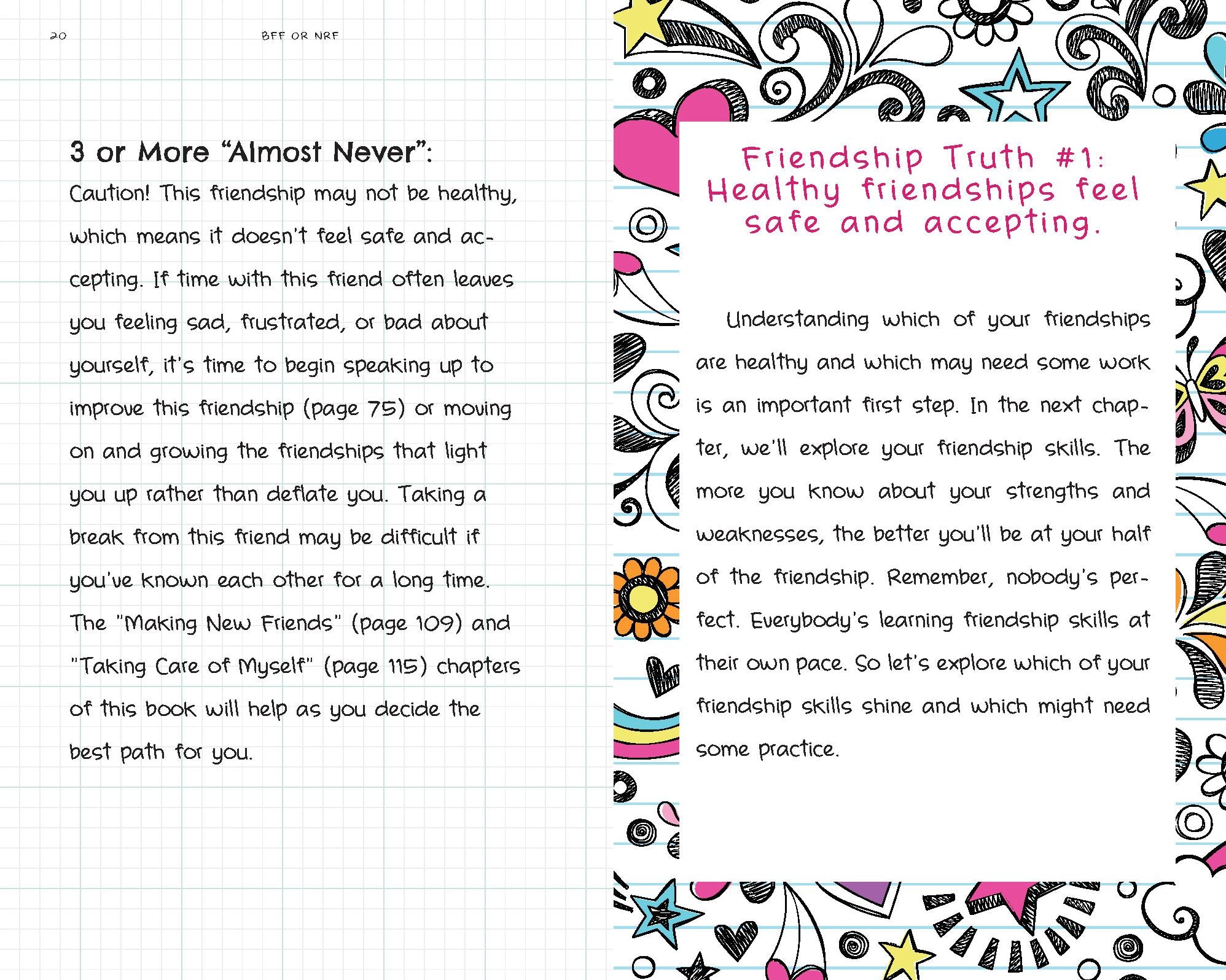 BFF or NRF (Not Really Friends): A Girl's Guide to Happy Friendships