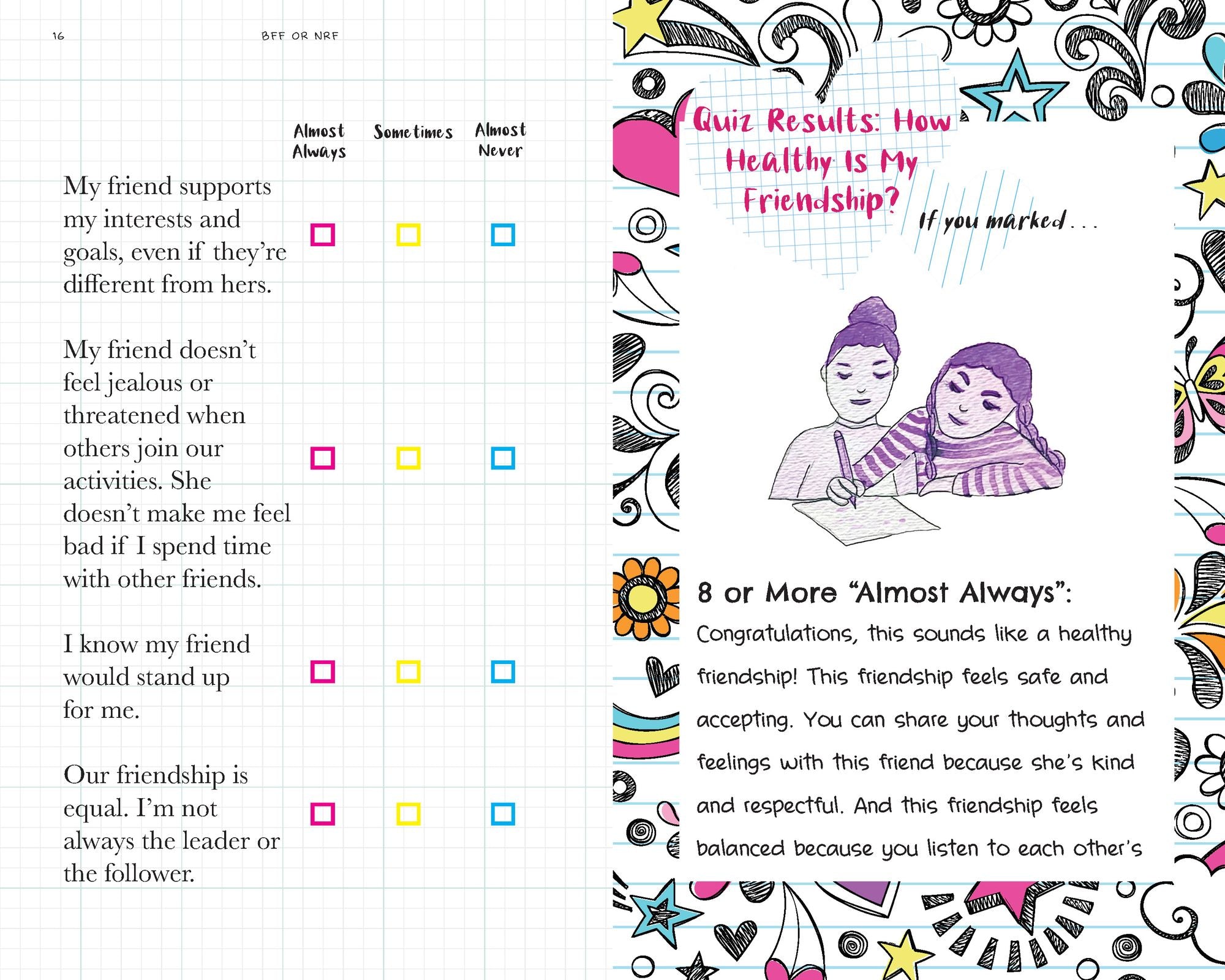 BFF or NRF (Not Really Friends): A Girl's Guide to Happy Friendships