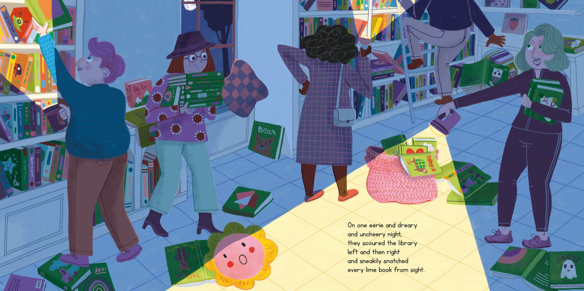 Down with Lime Books!: A Story About Book Banning