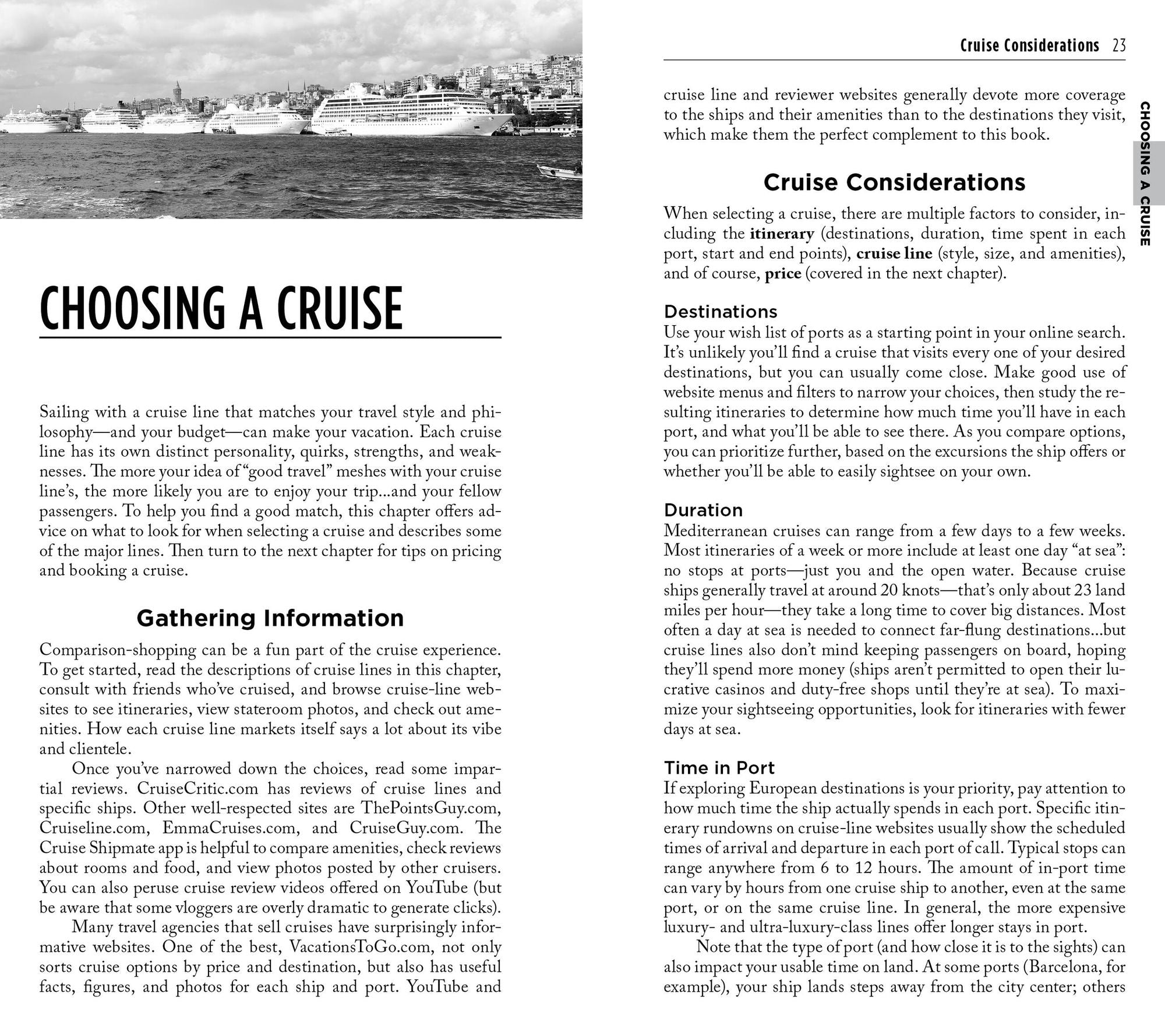 Rick Steves Mediterranean Cruise Ports