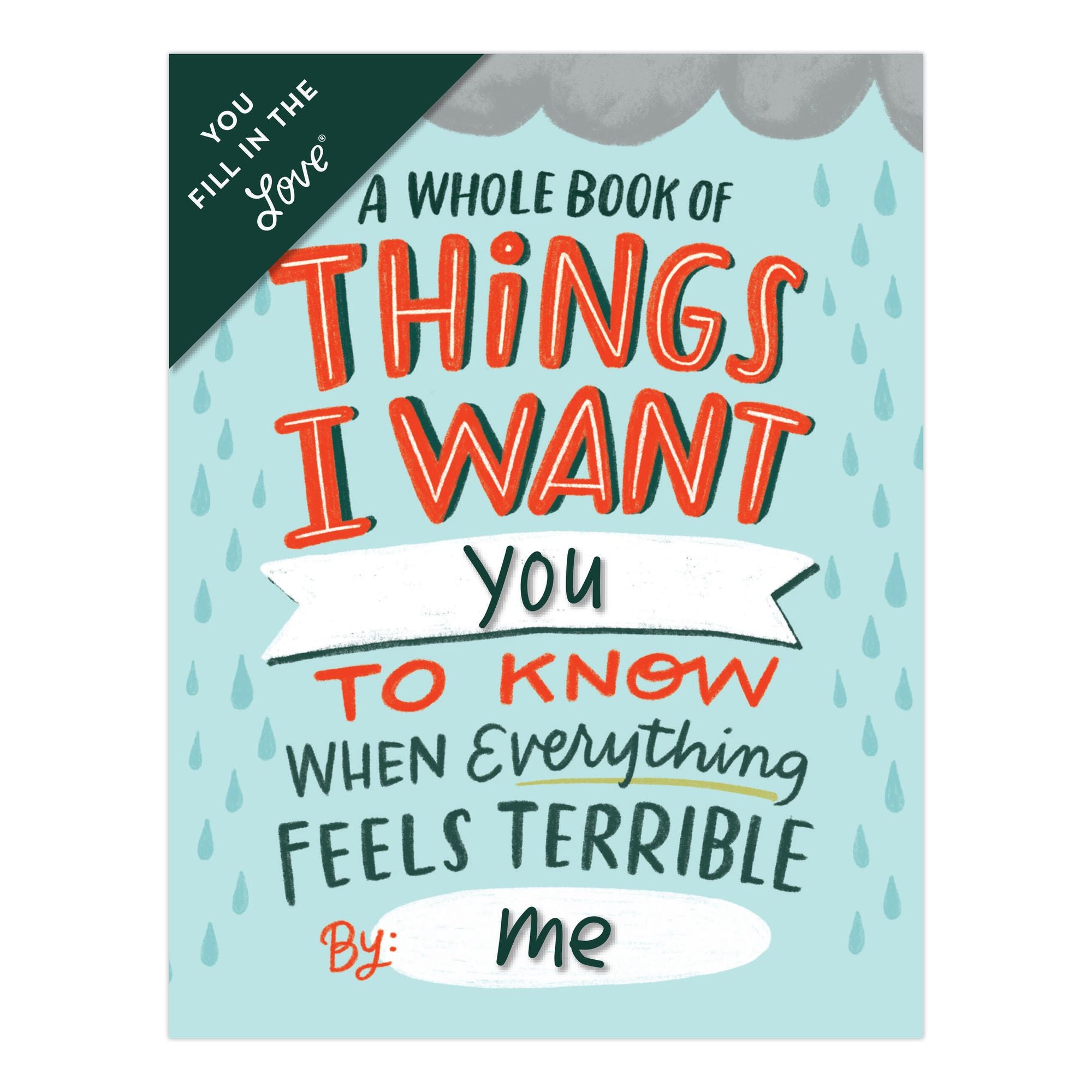 Em & Friends Feels Terrible Fill in the Love Book
