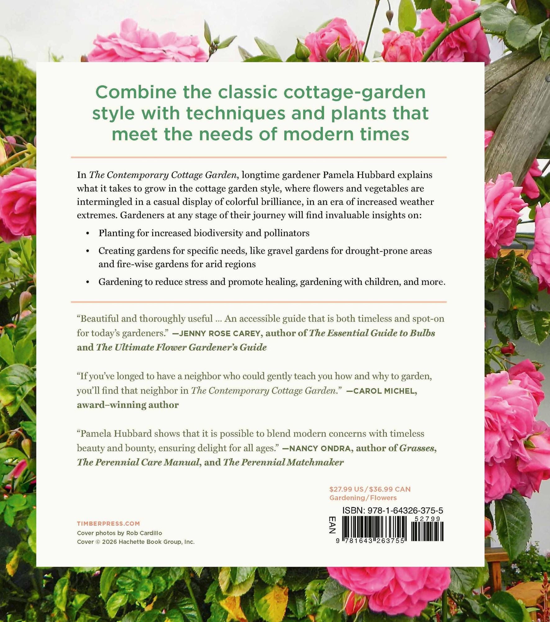 The Contemporary Cottage Garden: Climate-Friendly, Mindful Methods for Growing Flowers and Food