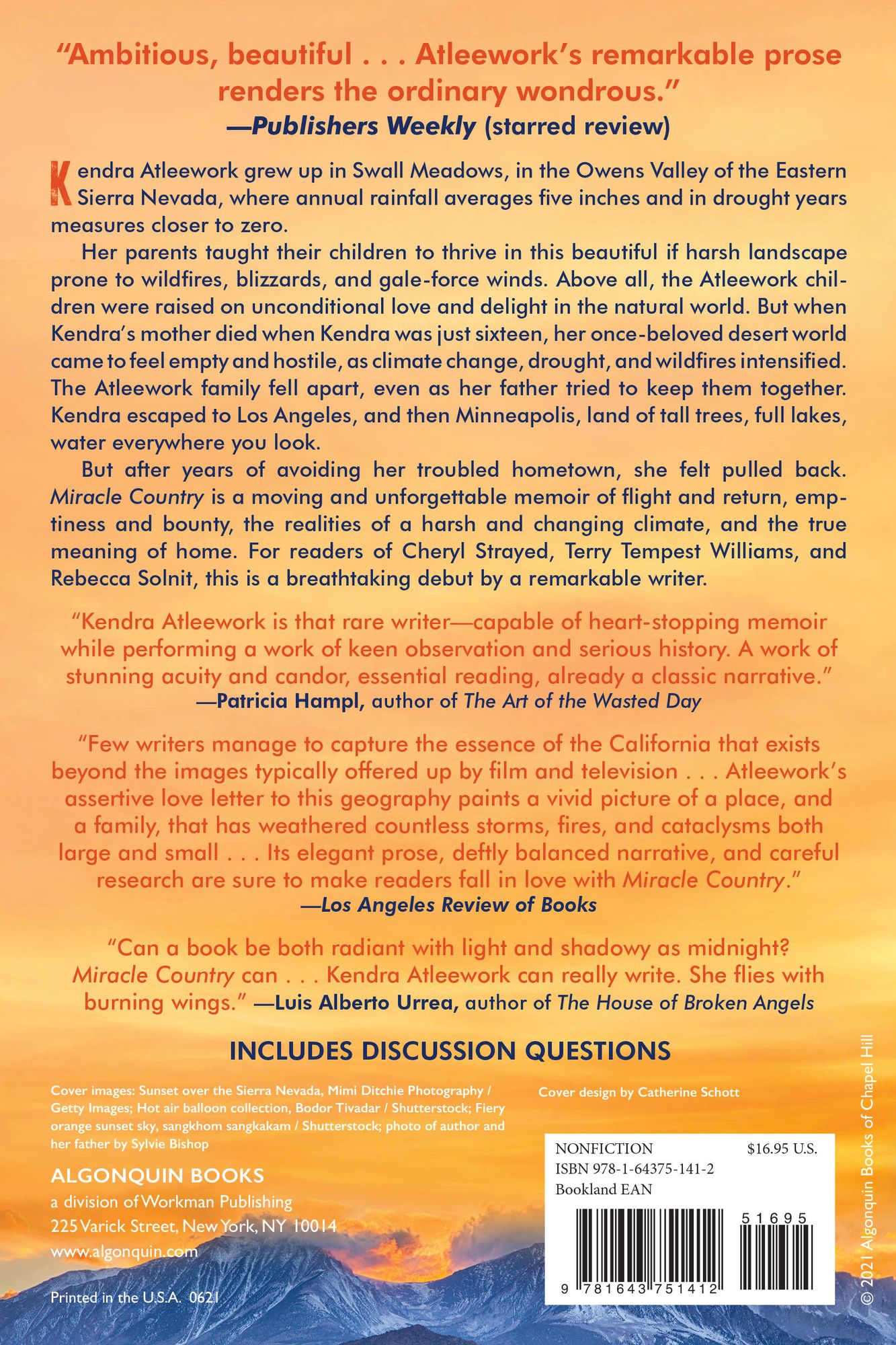 Miracle Country: A Memoir of a Family and a Landscape