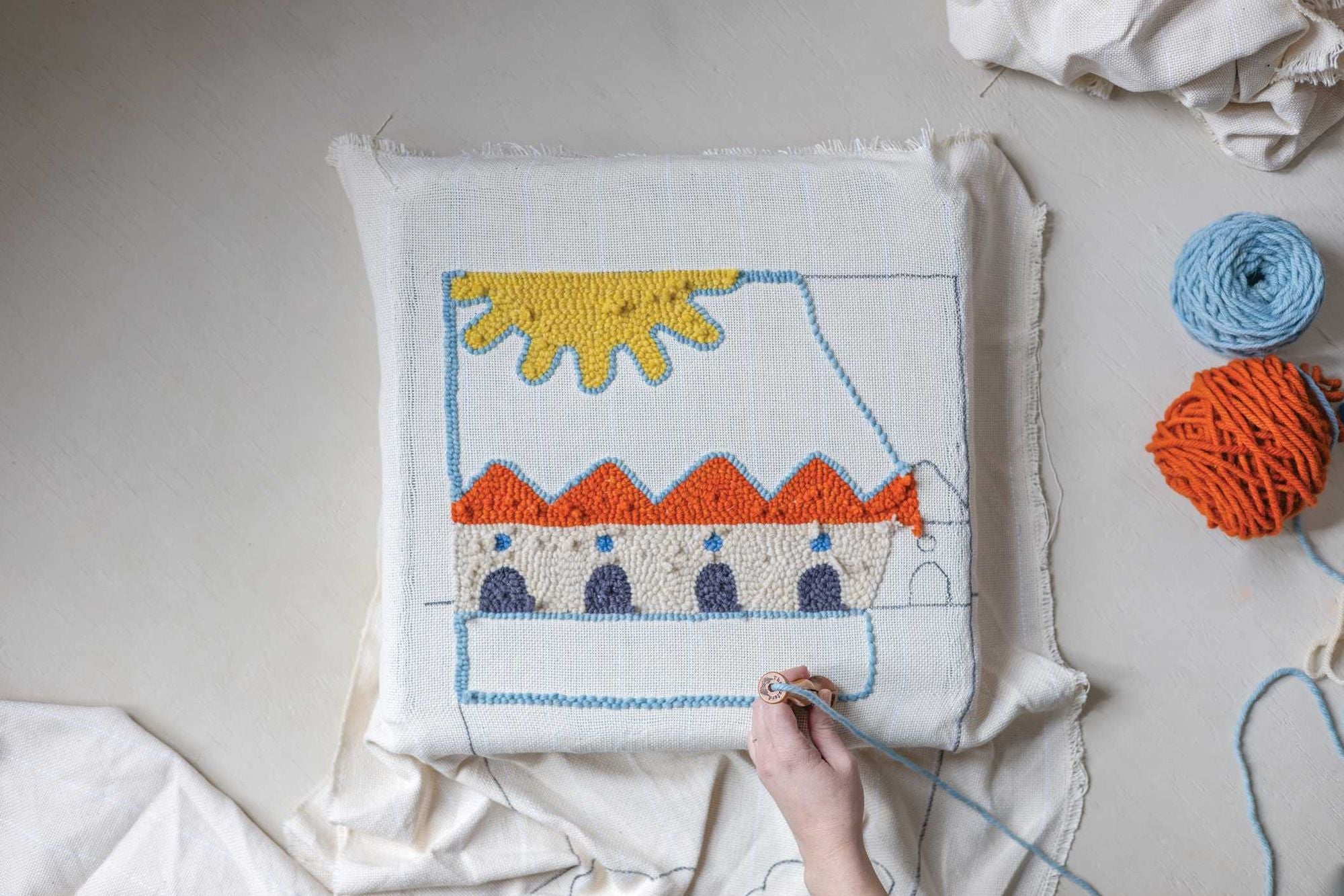 Punch Needle Rug Hooking Handbook: Techniques & Playful Projects