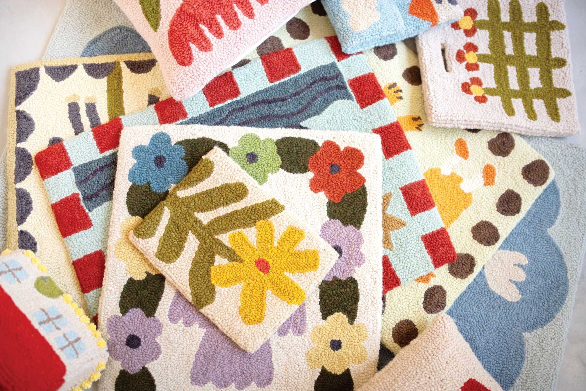 Punch Needle Rug Hooking Handbook: Techniques & Playful Projects