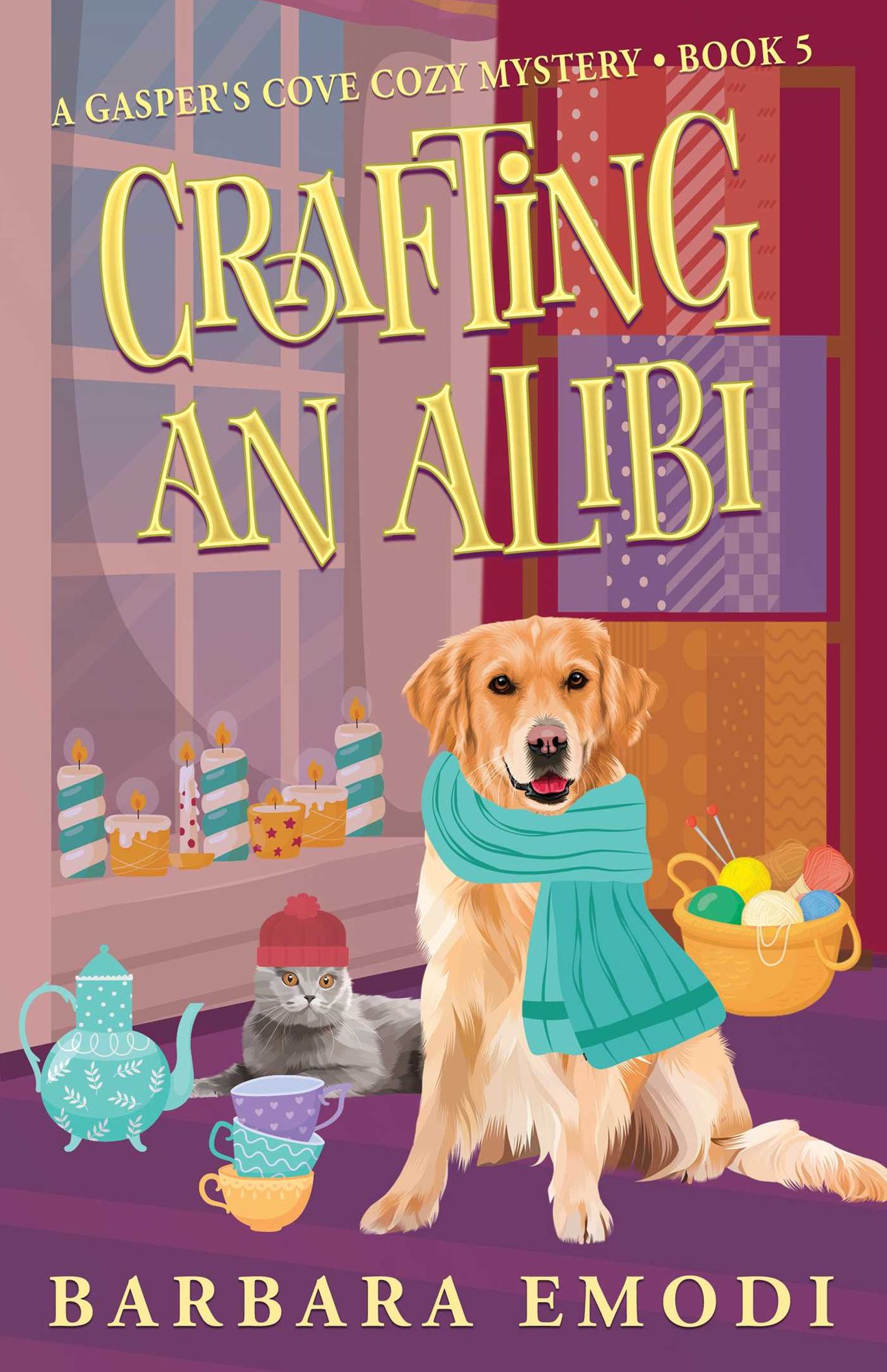 Crafting an Alibi: A Gasper's Cove Cozy Mystery, Book 5
