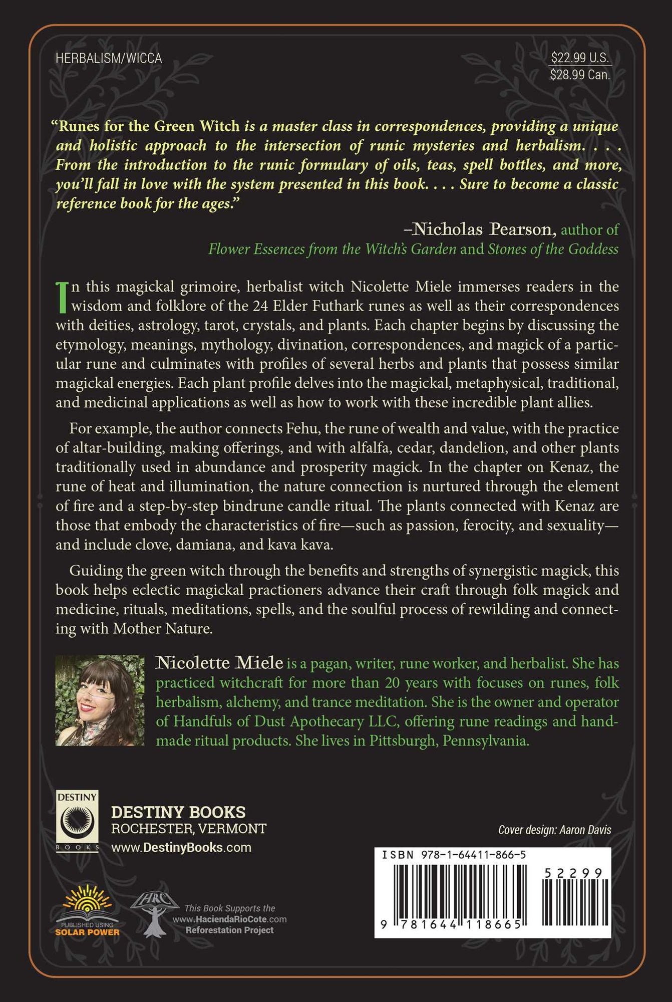 Runes for the Green Witch: An Herbal Grimoire